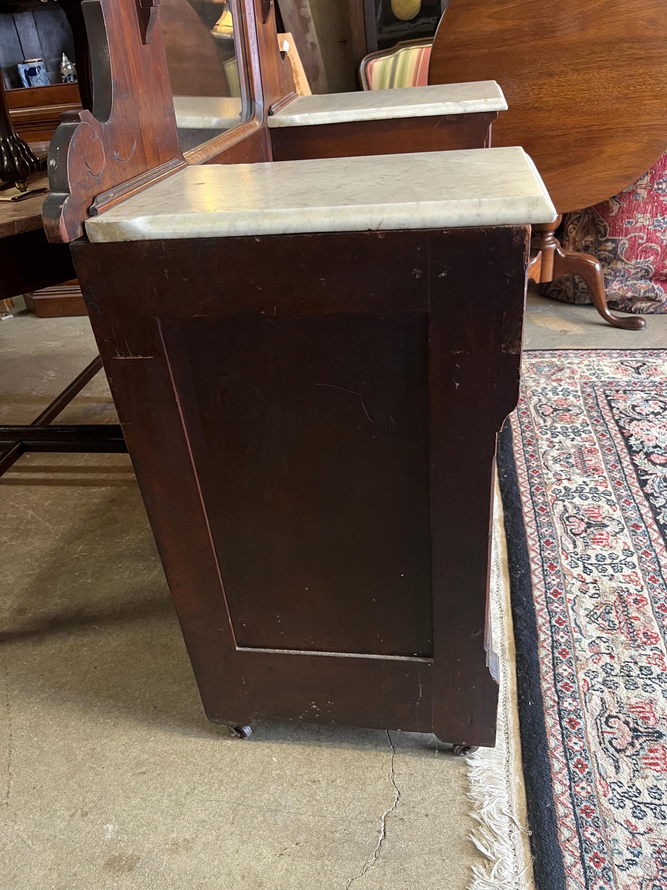 Late 19th Century Victorian Style Dresser - Thumbnail 5