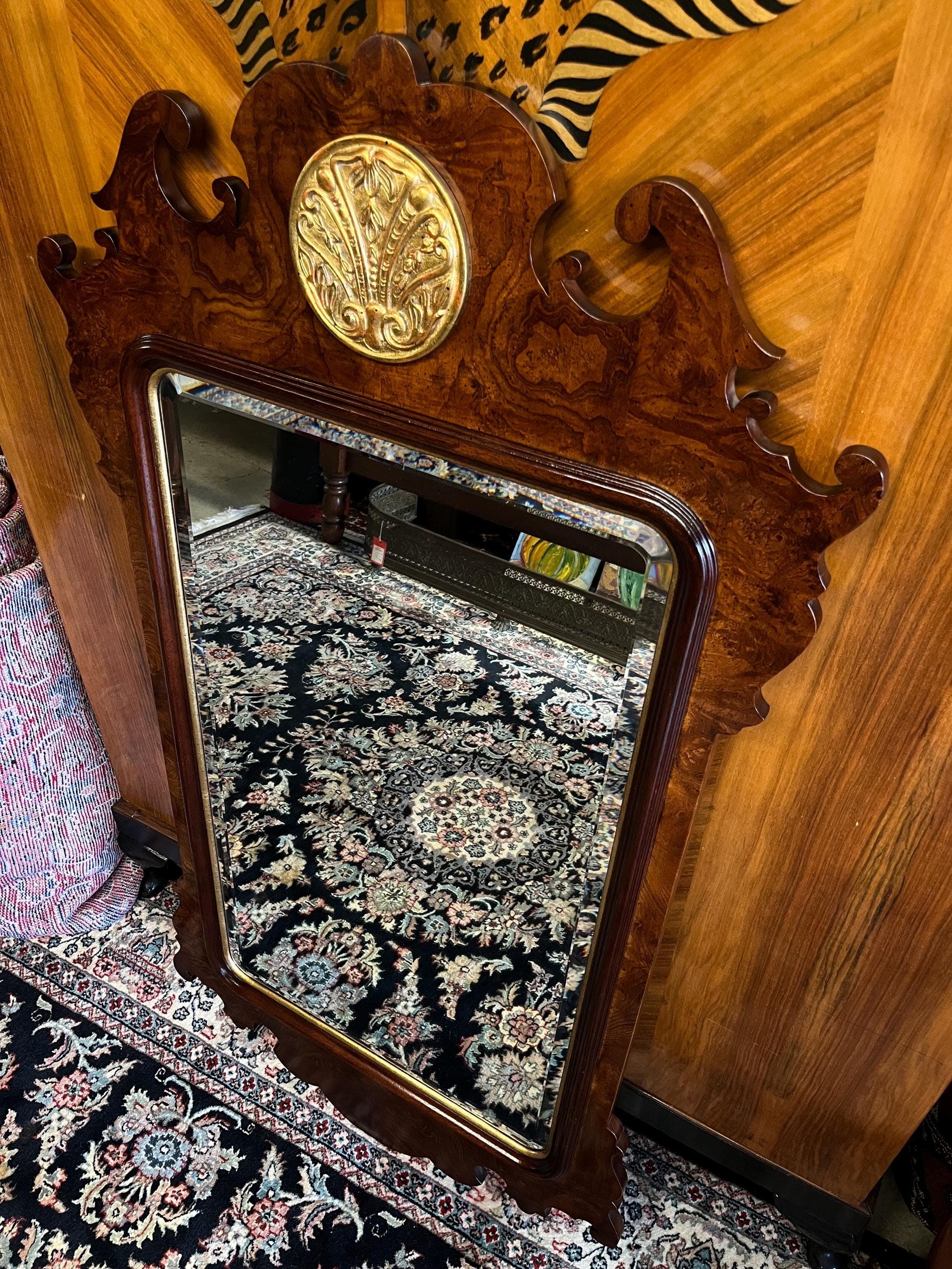 Henredon Aston Court Chippendale Style Mirror - Thumbnail 2