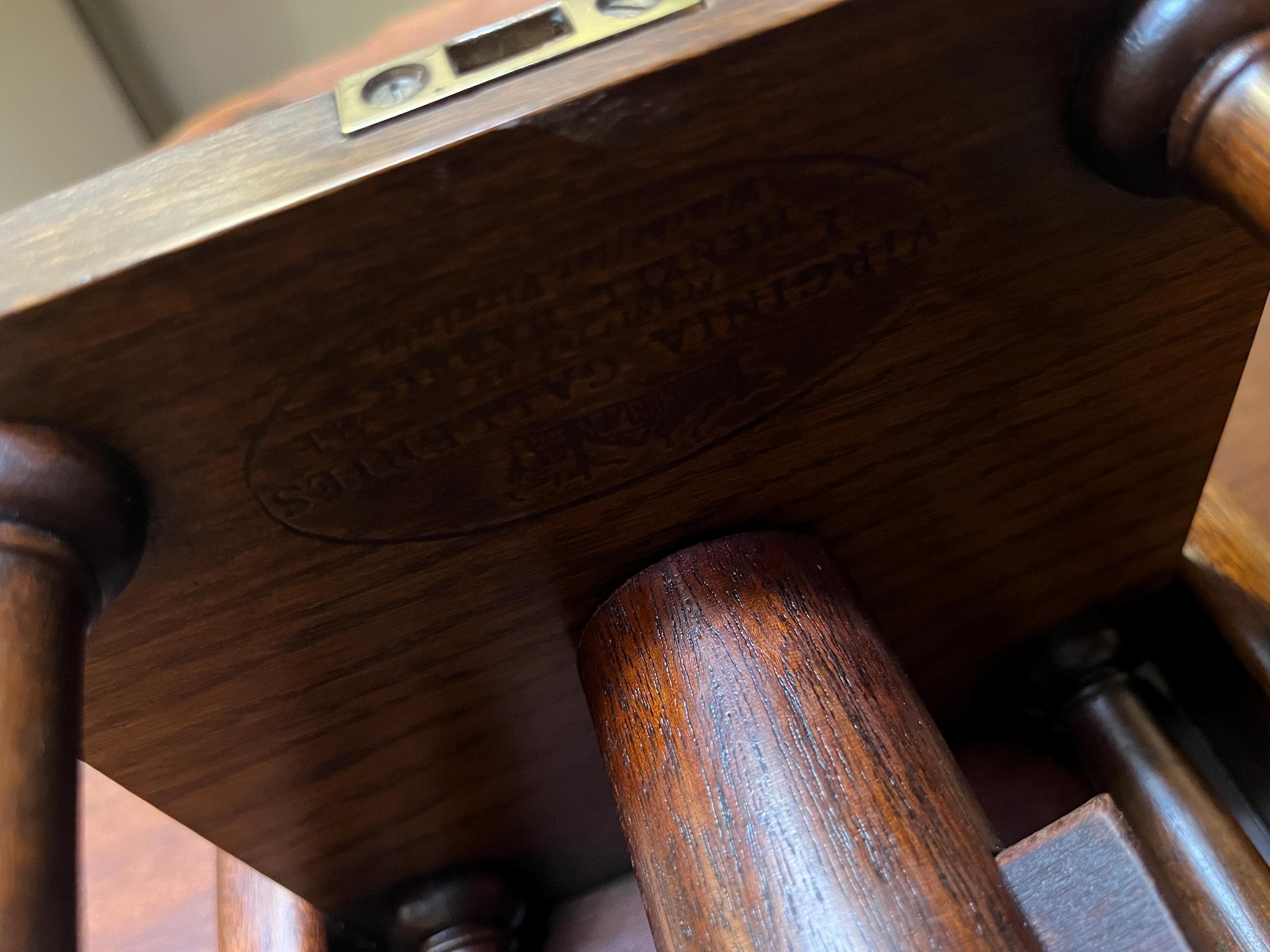 Henkel Harris Piecrust Tilt Top Table - Thumbnail 4