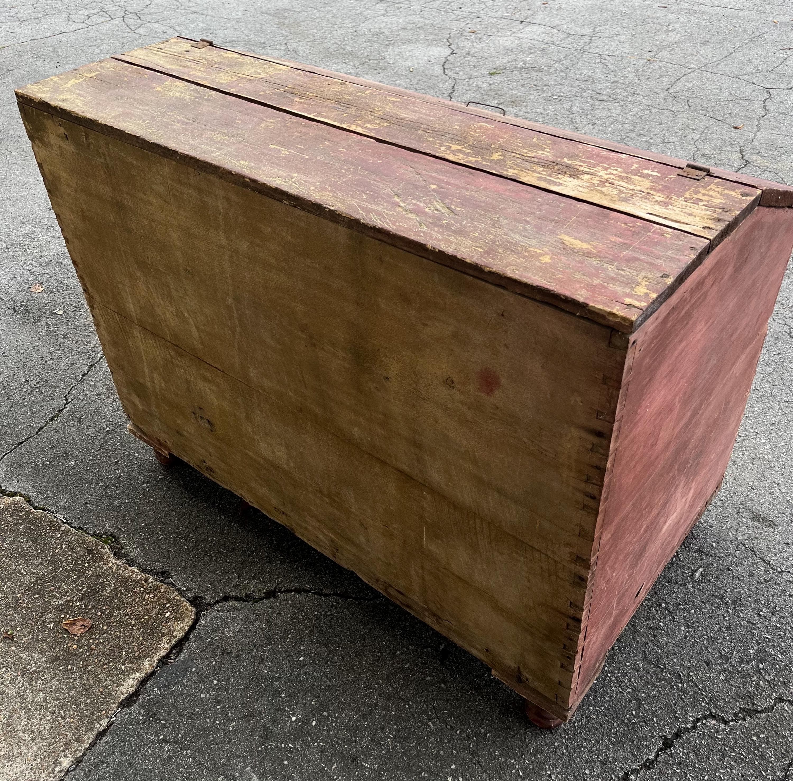 Primitive Antique Meal Bin - Thumbnail 6