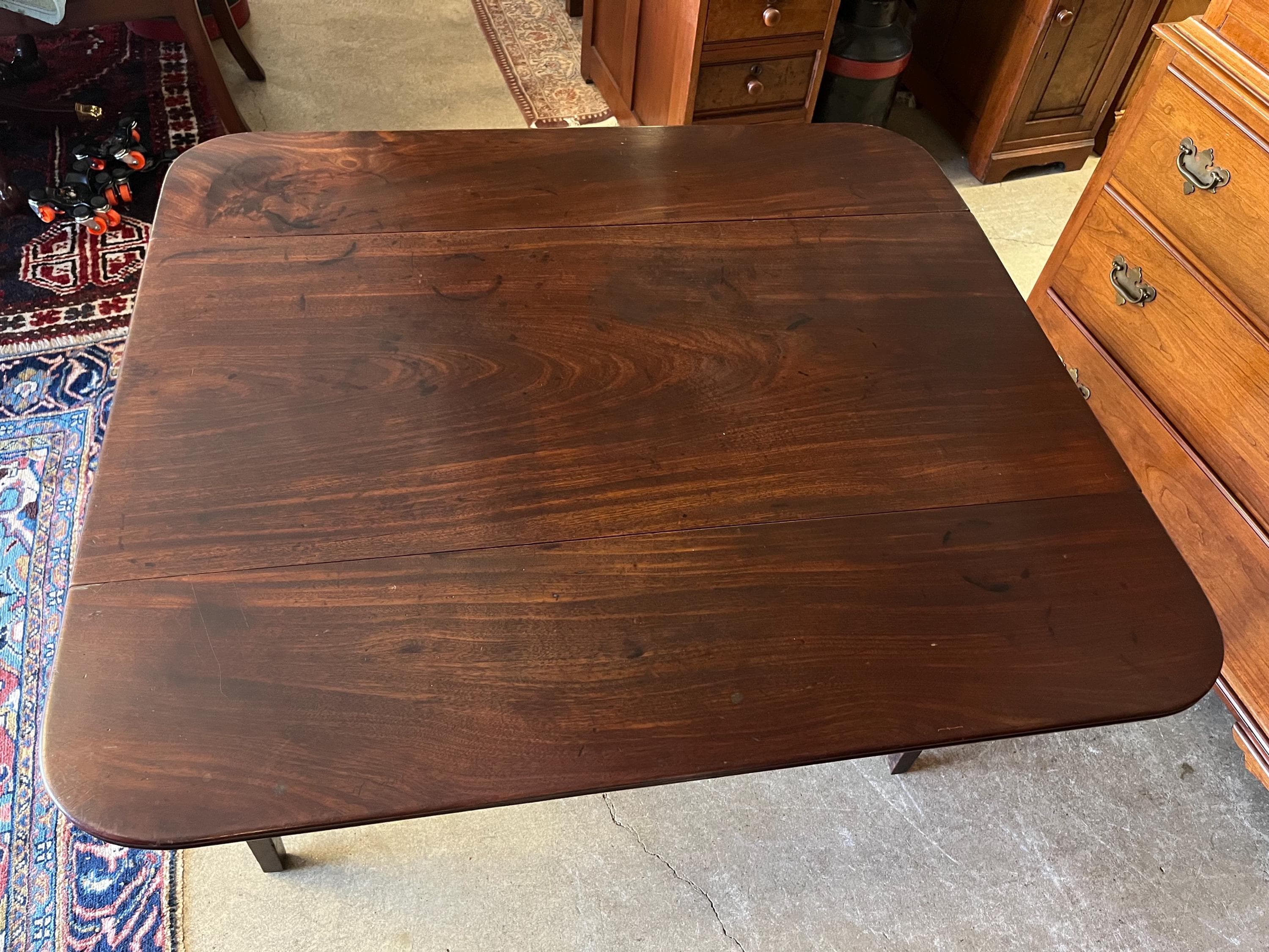 Antique English Mahogany Pembroke Table - Thumbnail 7