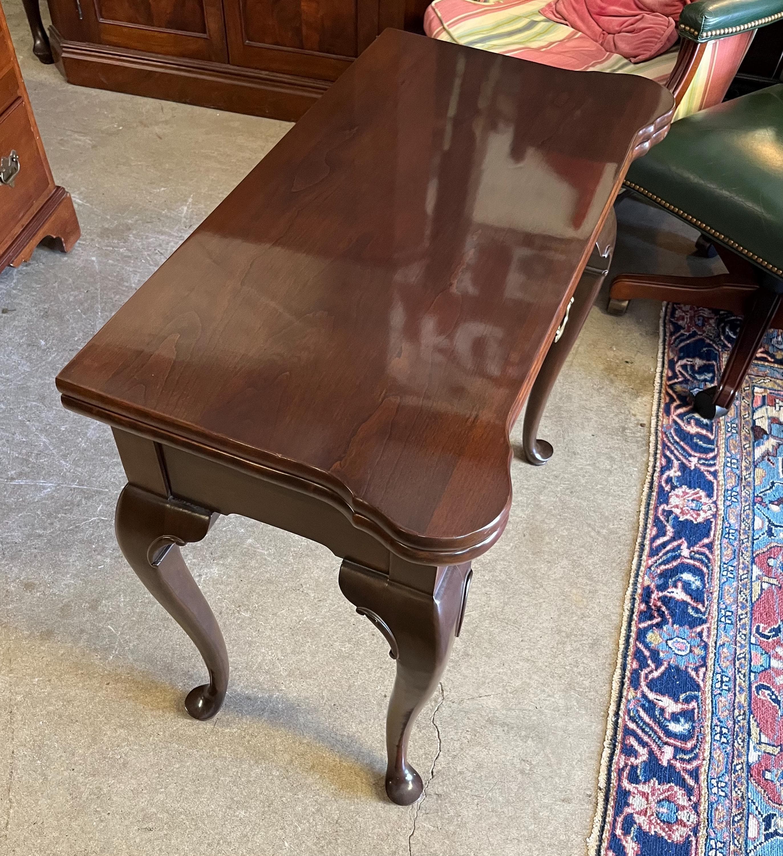 Ethan Allen Game or Card Table - Thumbnail 9
