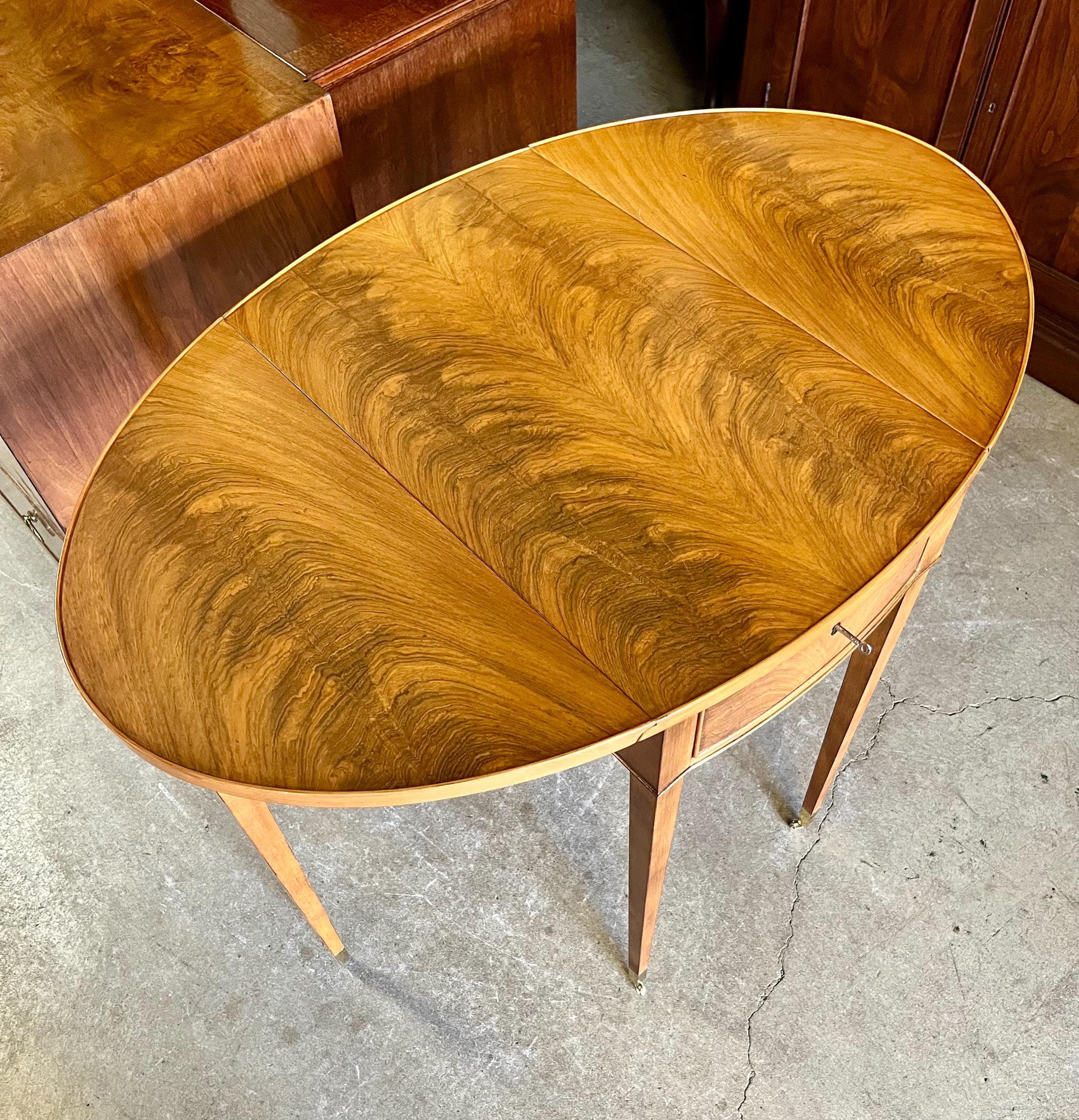 Drop Leaf Side Table by Bollier & Company by Decca - Thumbnail 15