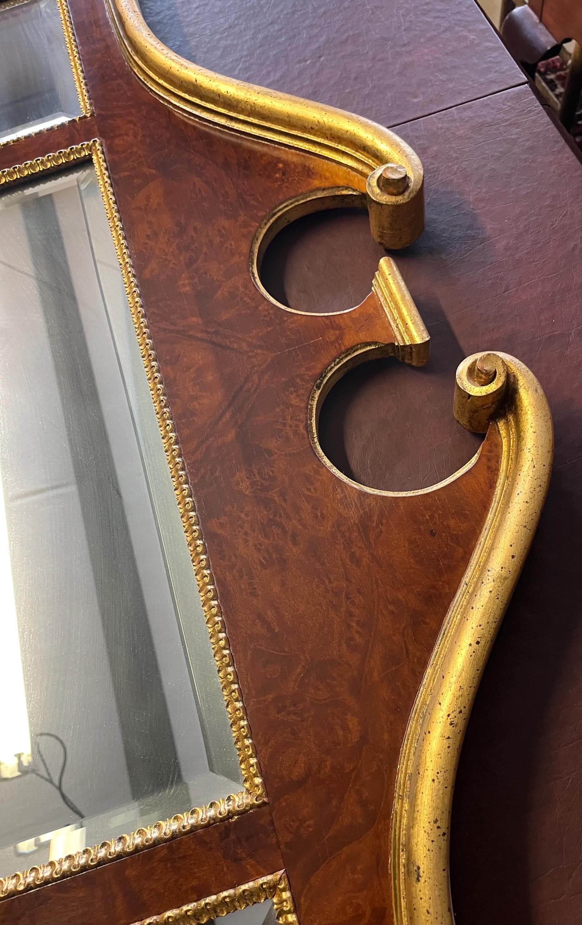 Le Barge Triple Panel Mantle Mirror - Thumbnail 5