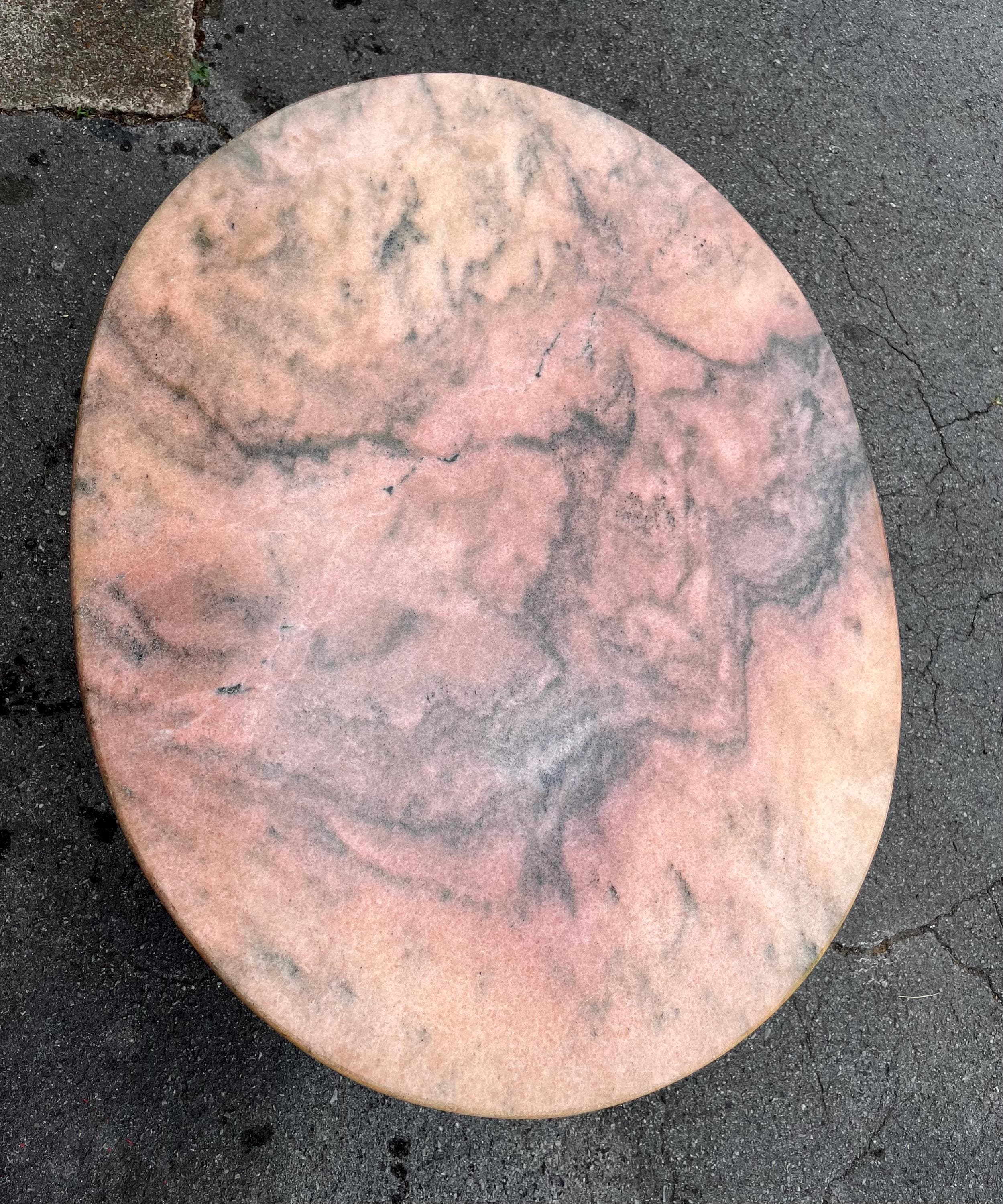 Marble-top Table with Carved Birds - Thumbnail 6