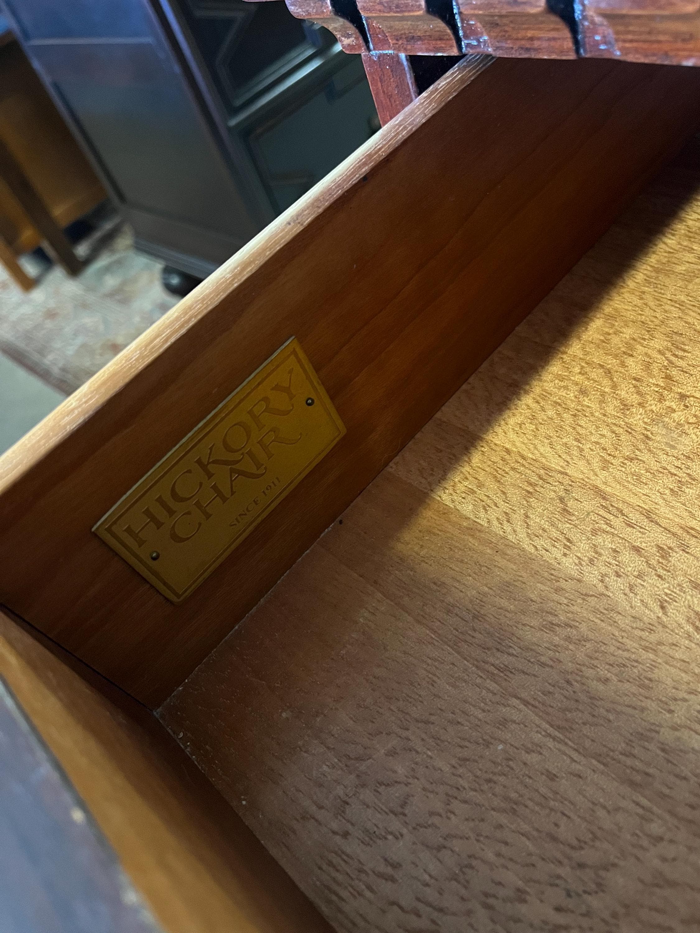 Hickory Chair Co Console or Library Table - Thumbnail 8