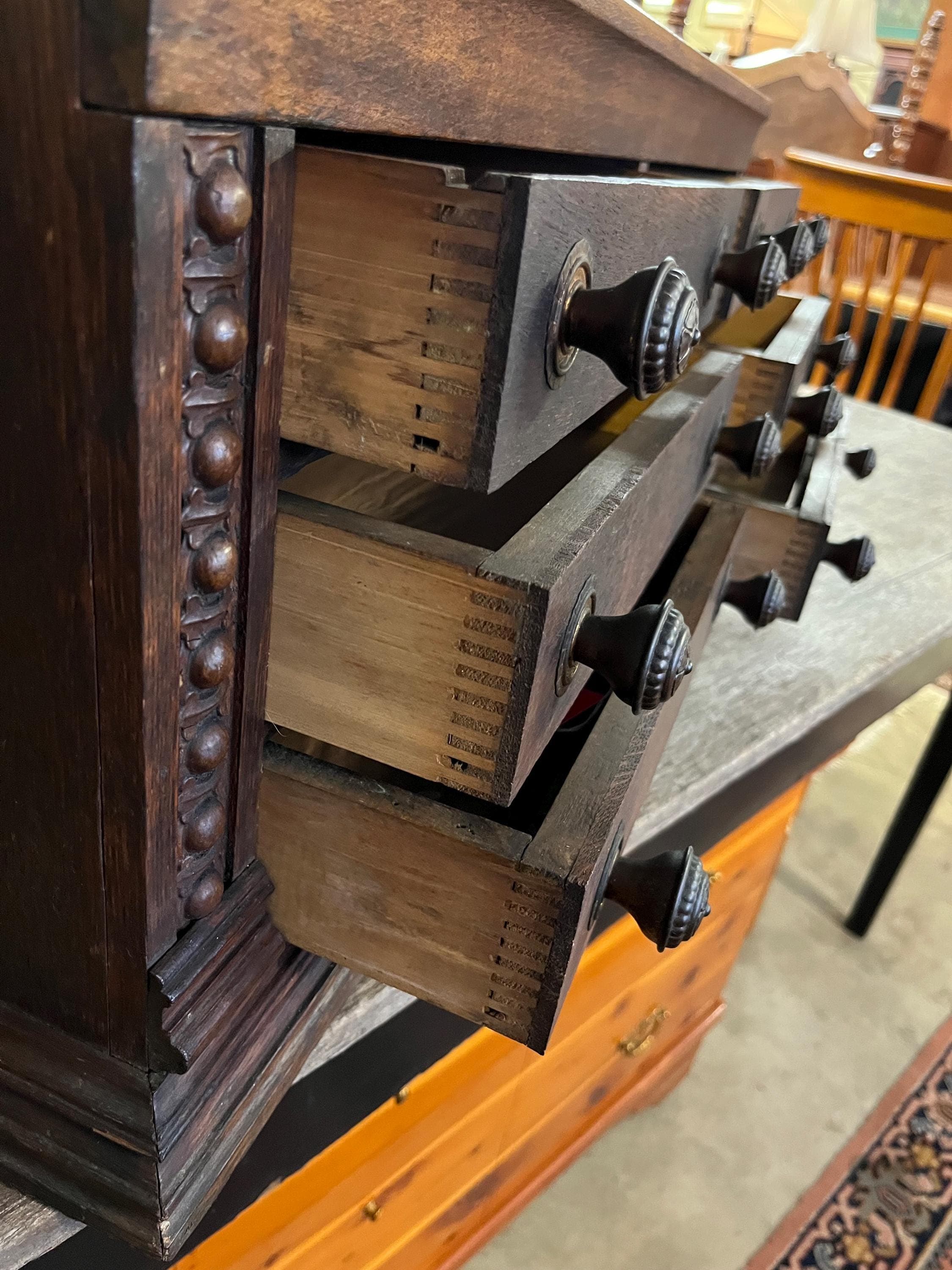 Antique Clark’s Spool Cabinet - Thumbnail 6