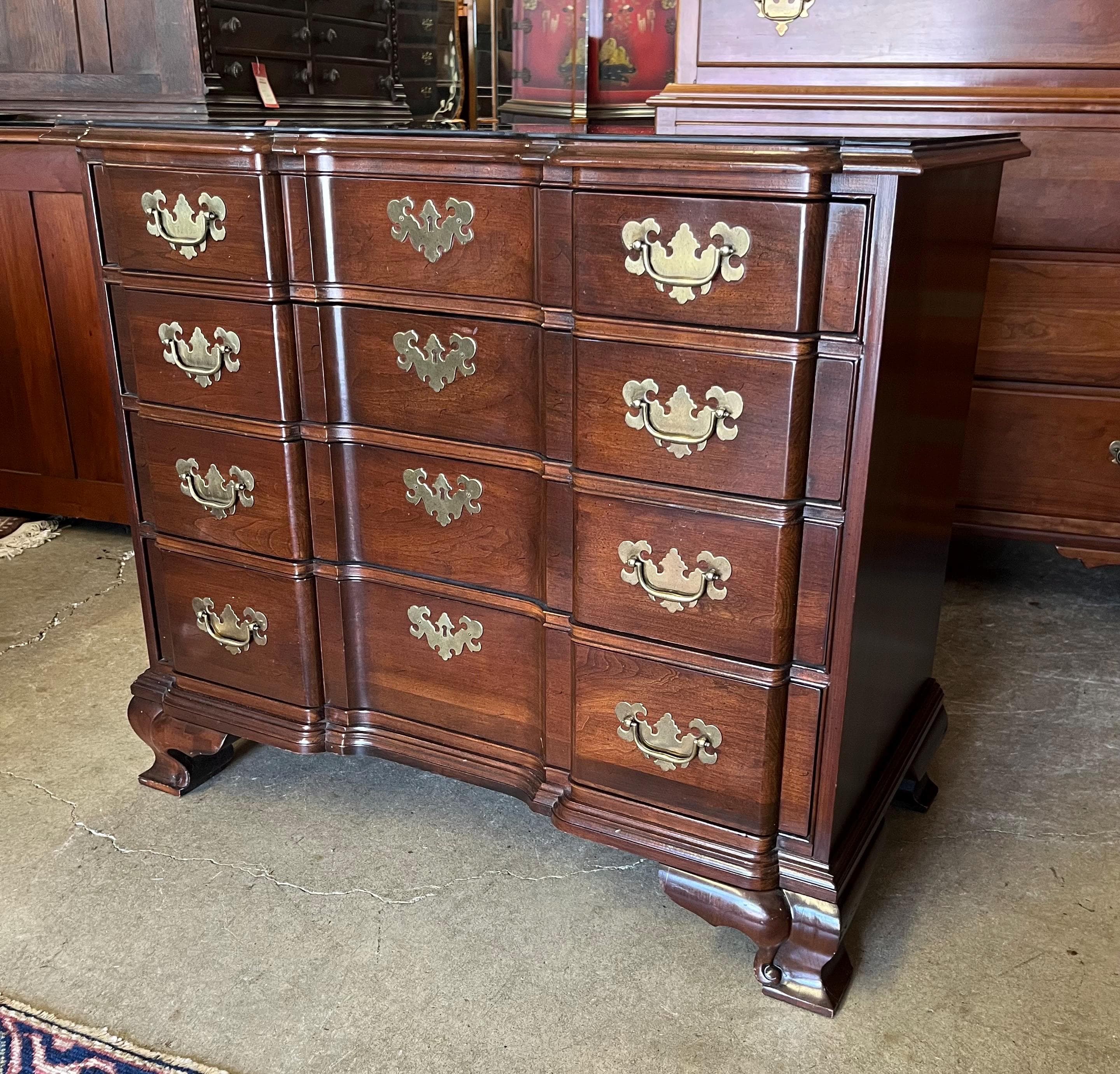 Ethan Allen Blockfront Chest - Thumbnail 2