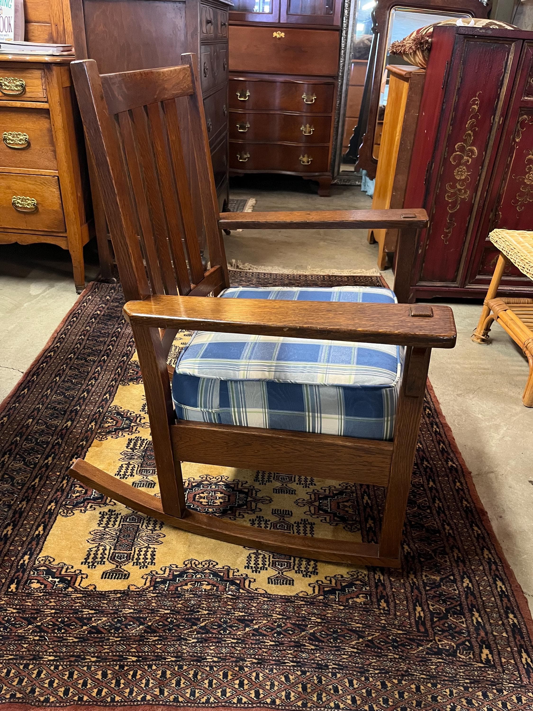 Stickley Brothers Quaint Furniture Rocker - Thumbnail 9
