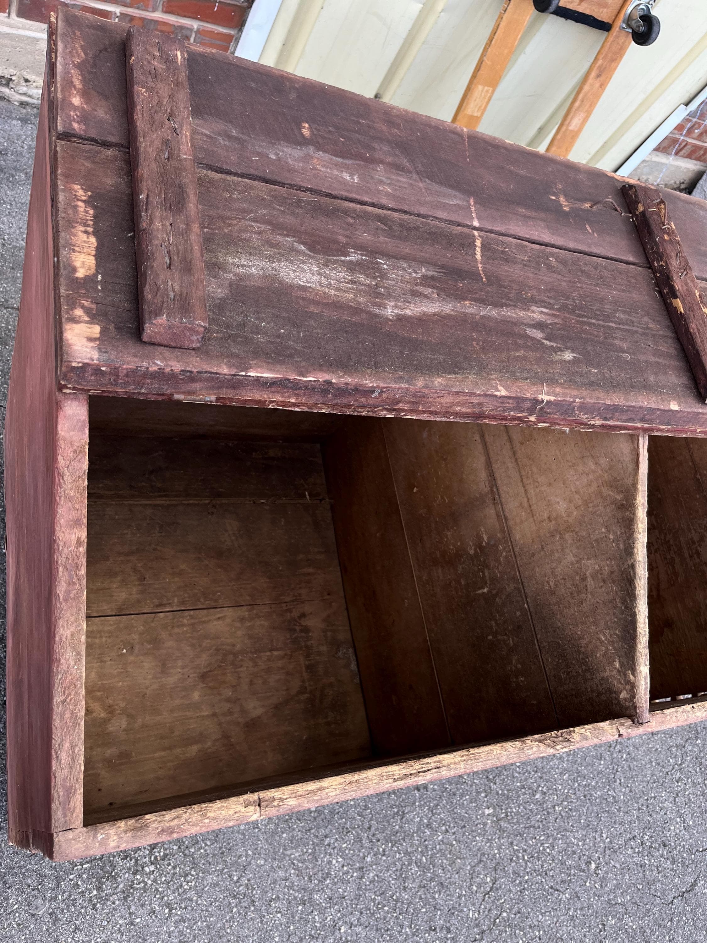 Primitive Antique Meal Bin - Thumbnail 7