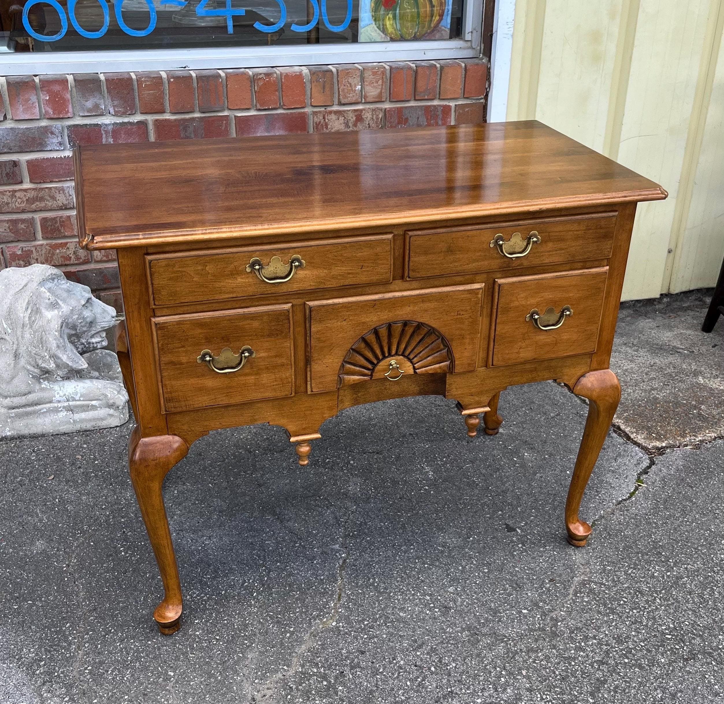 Ethan Allen 1776 Collection Lowboy Chest - Thumbnail 2