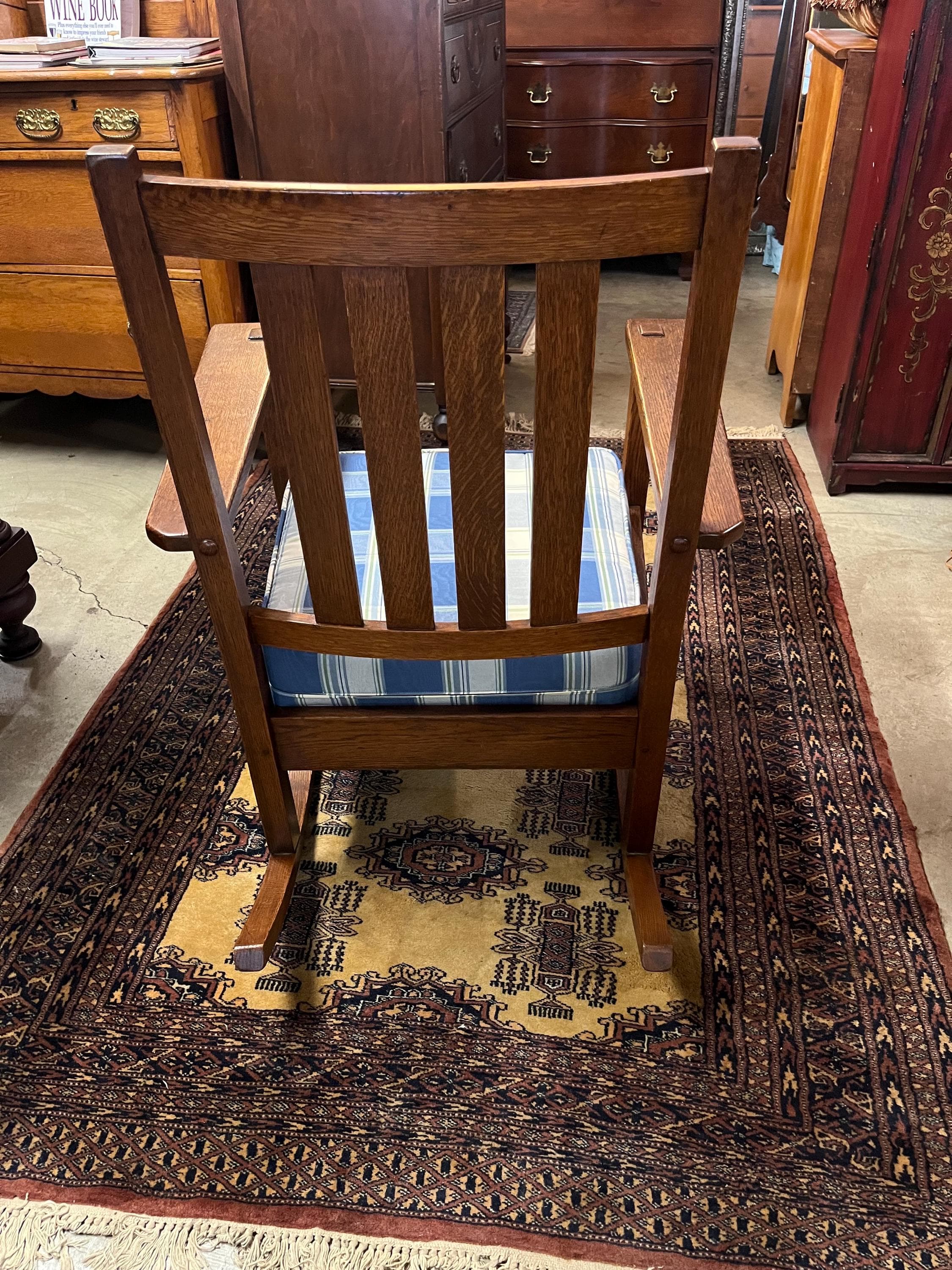 Stickley Brothers Quaint Furniture Rocker - Thumbnail 6