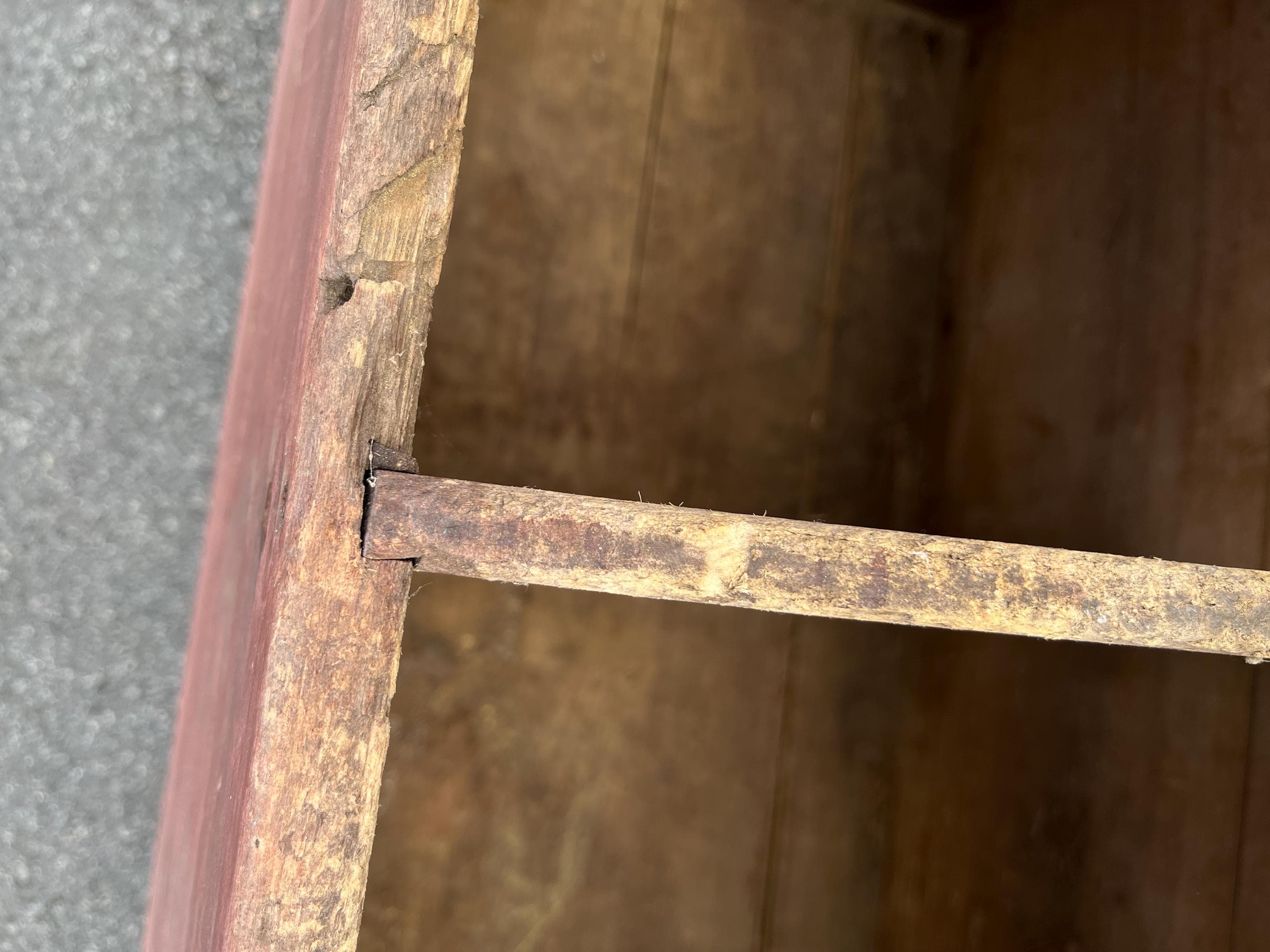 Primitive Antique Meal Bin - Thumbnail 4