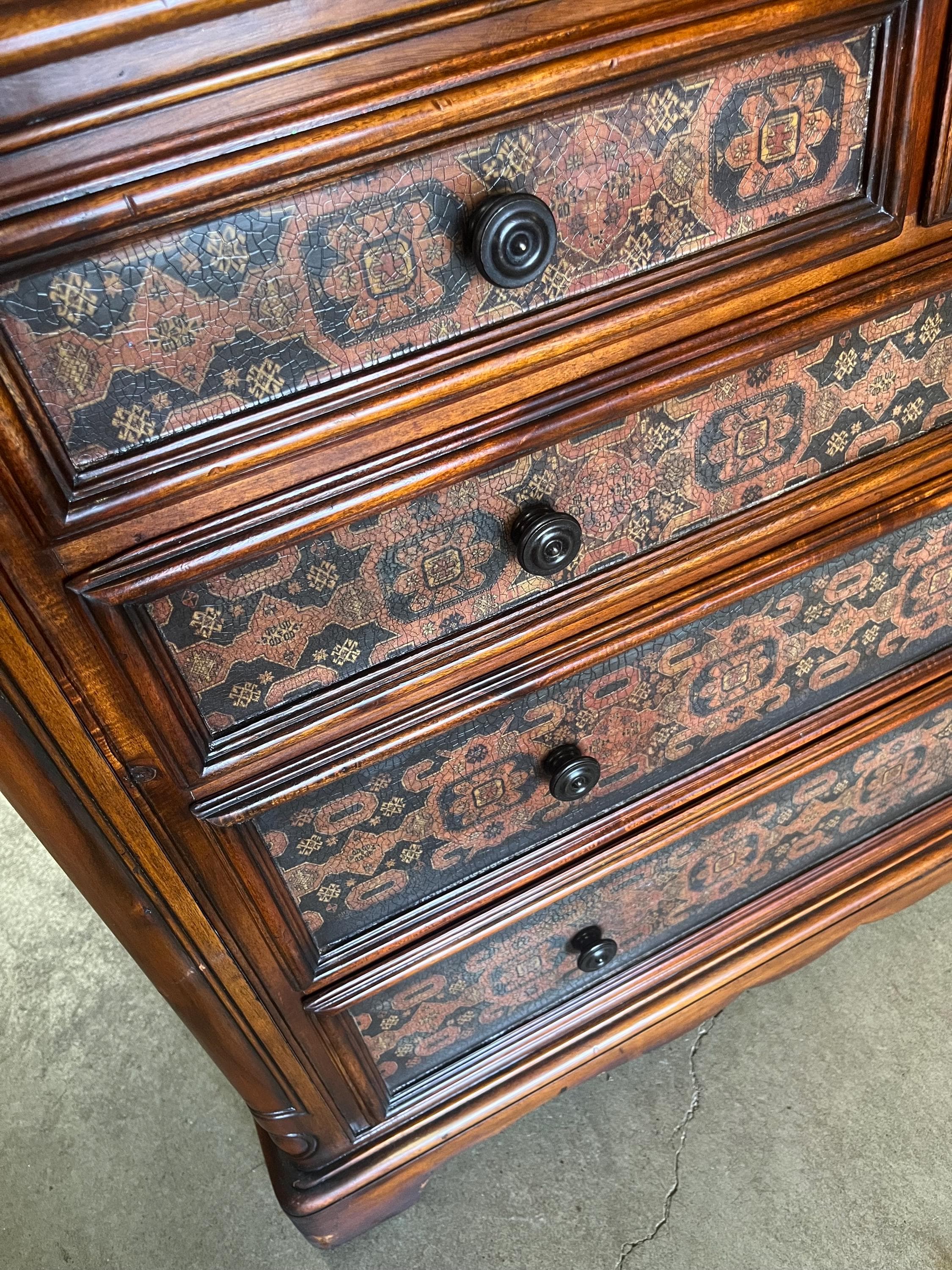 Highly Decorated Theodore Alexander Chest - Thumbnail 10