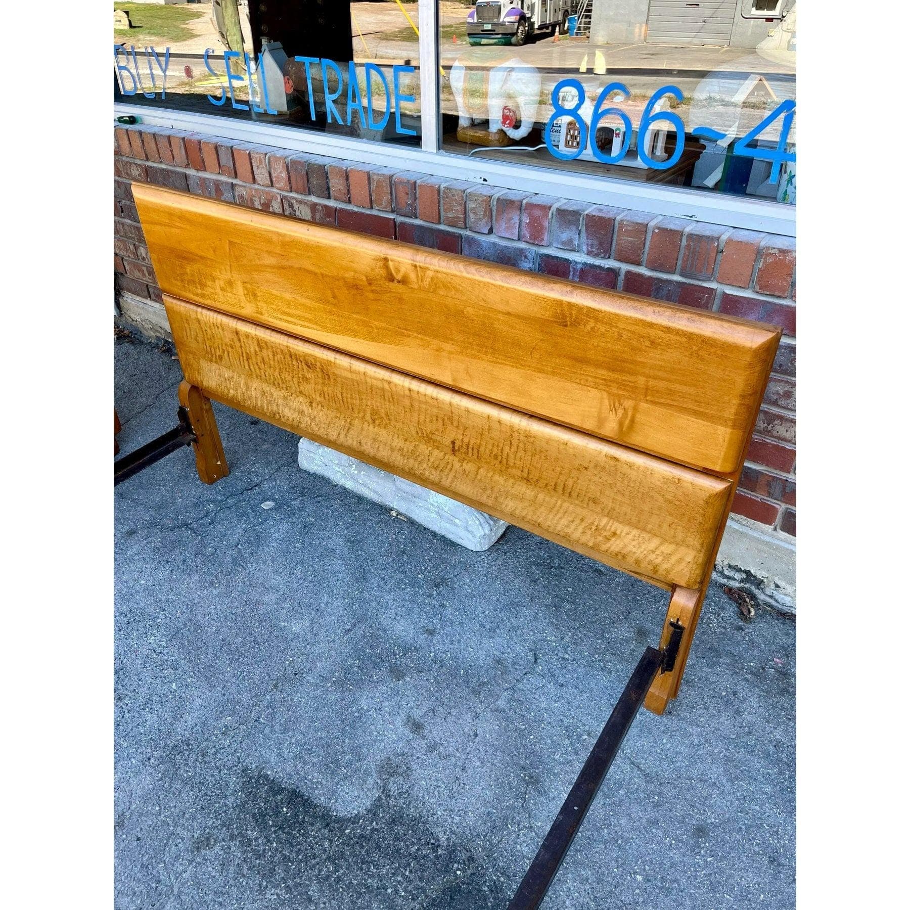 Mid 20th Century Star Dust Full Size Bed Designed by Russel Wright - Thumbnail 3