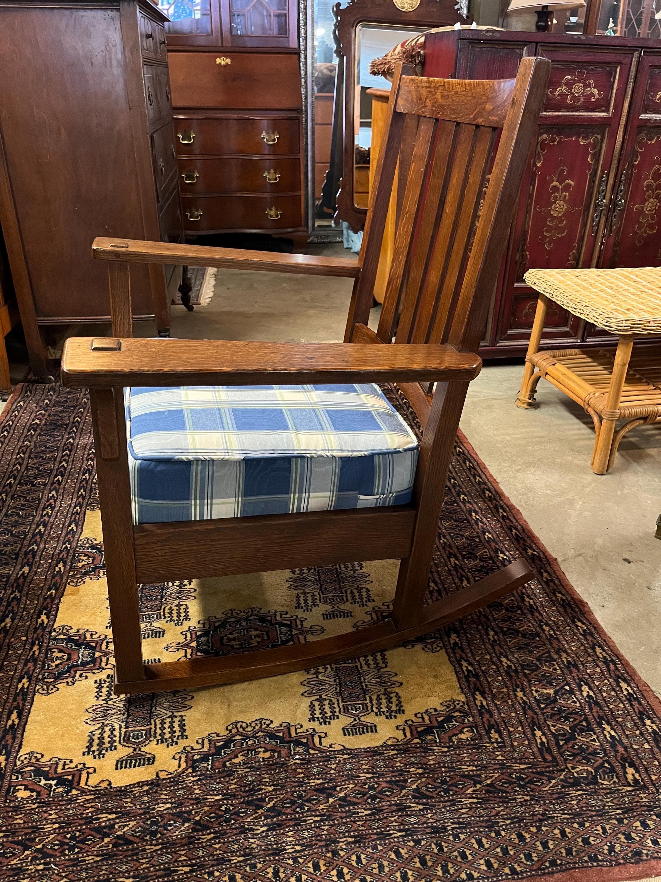 Stickley Brothers Quaint Furniture Rocker - Thumbnail 4