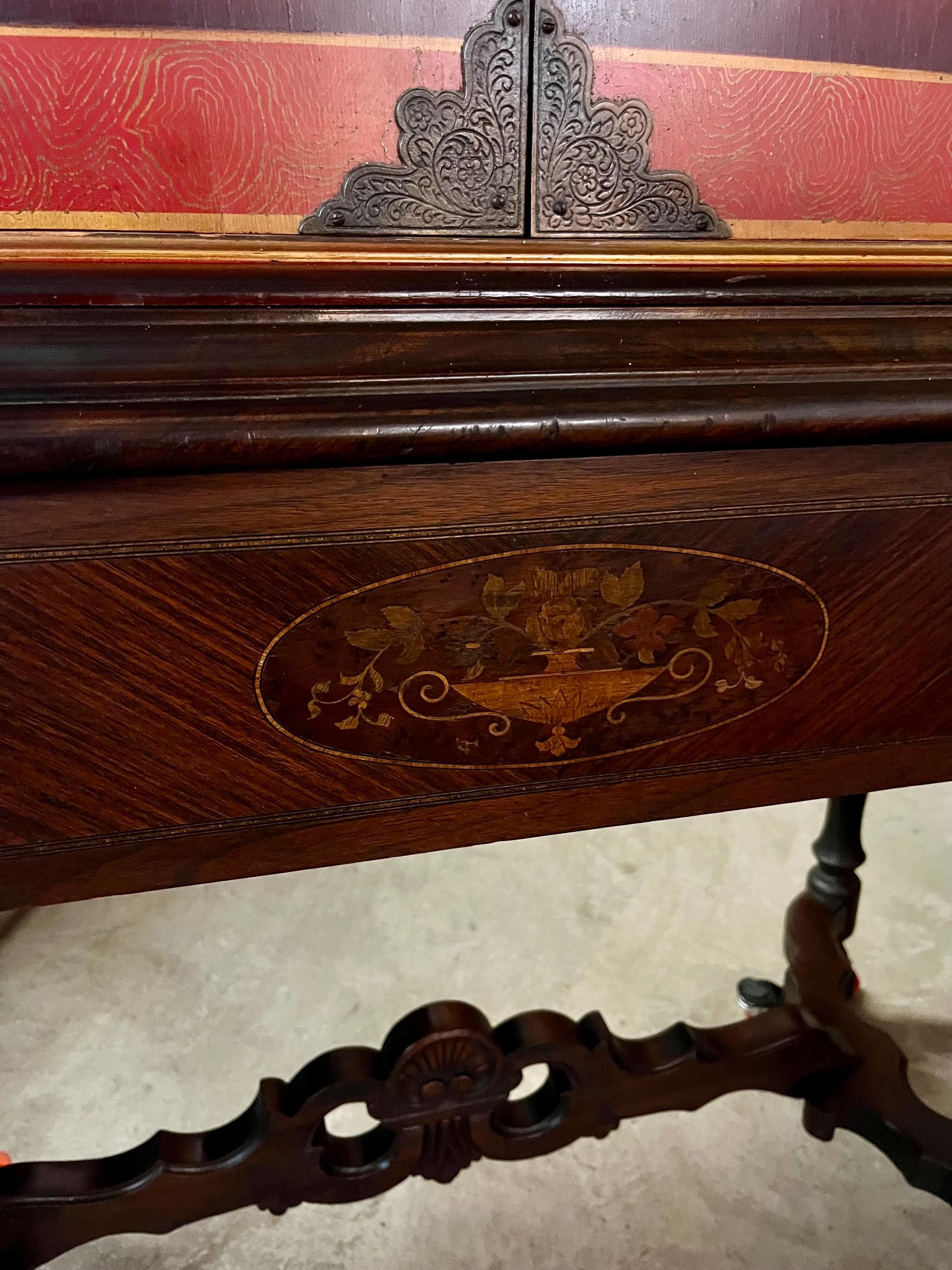 Jacobean Chinoiserie Style Cabinet - Thumbnail 6