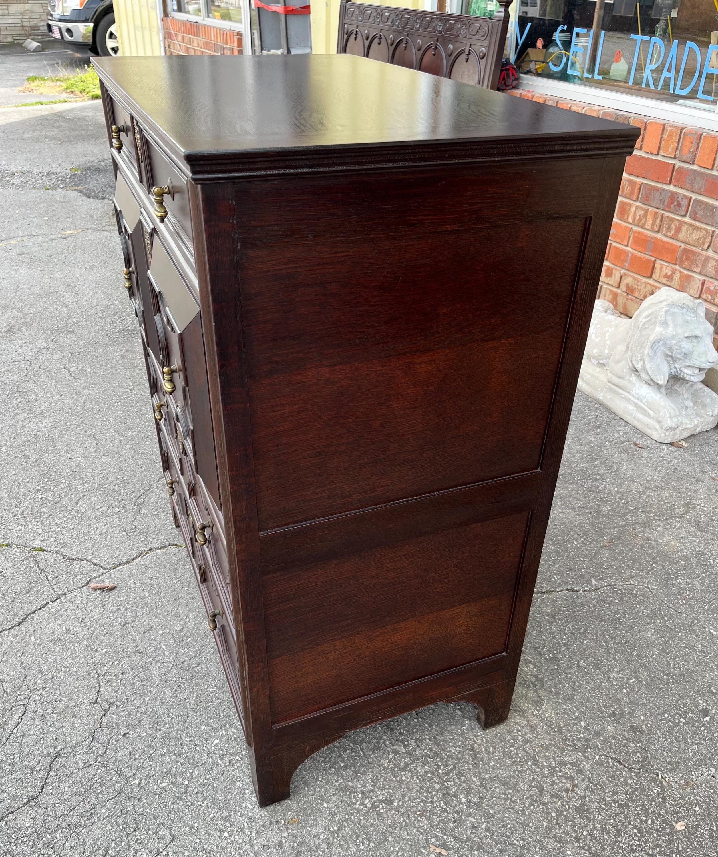 Antique John Widdicomb Chest of Drawers - Thumbnail 8