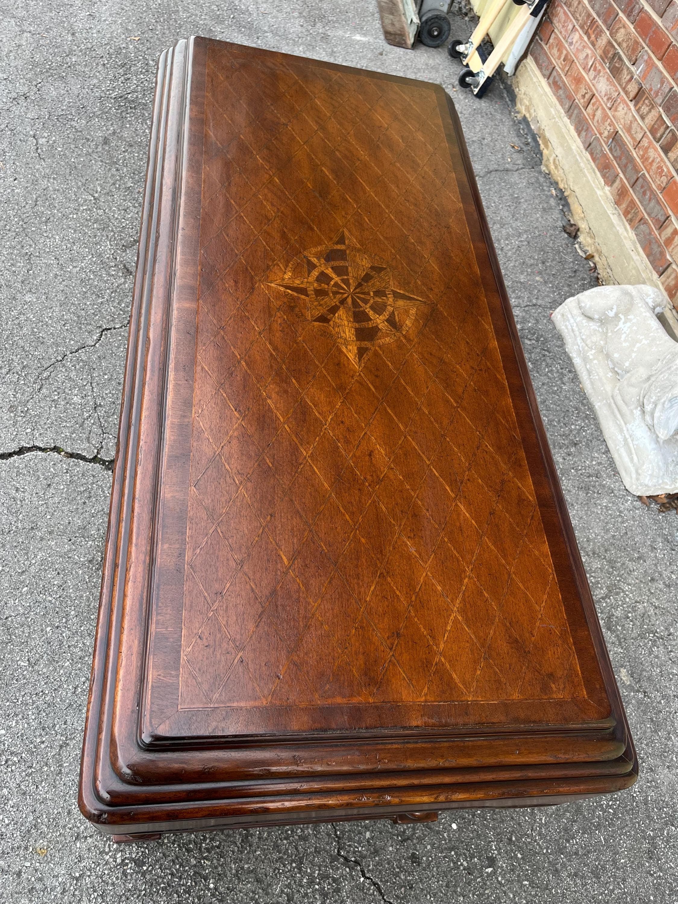 Inlaid Console Table by John Richard - Thumbnail 16