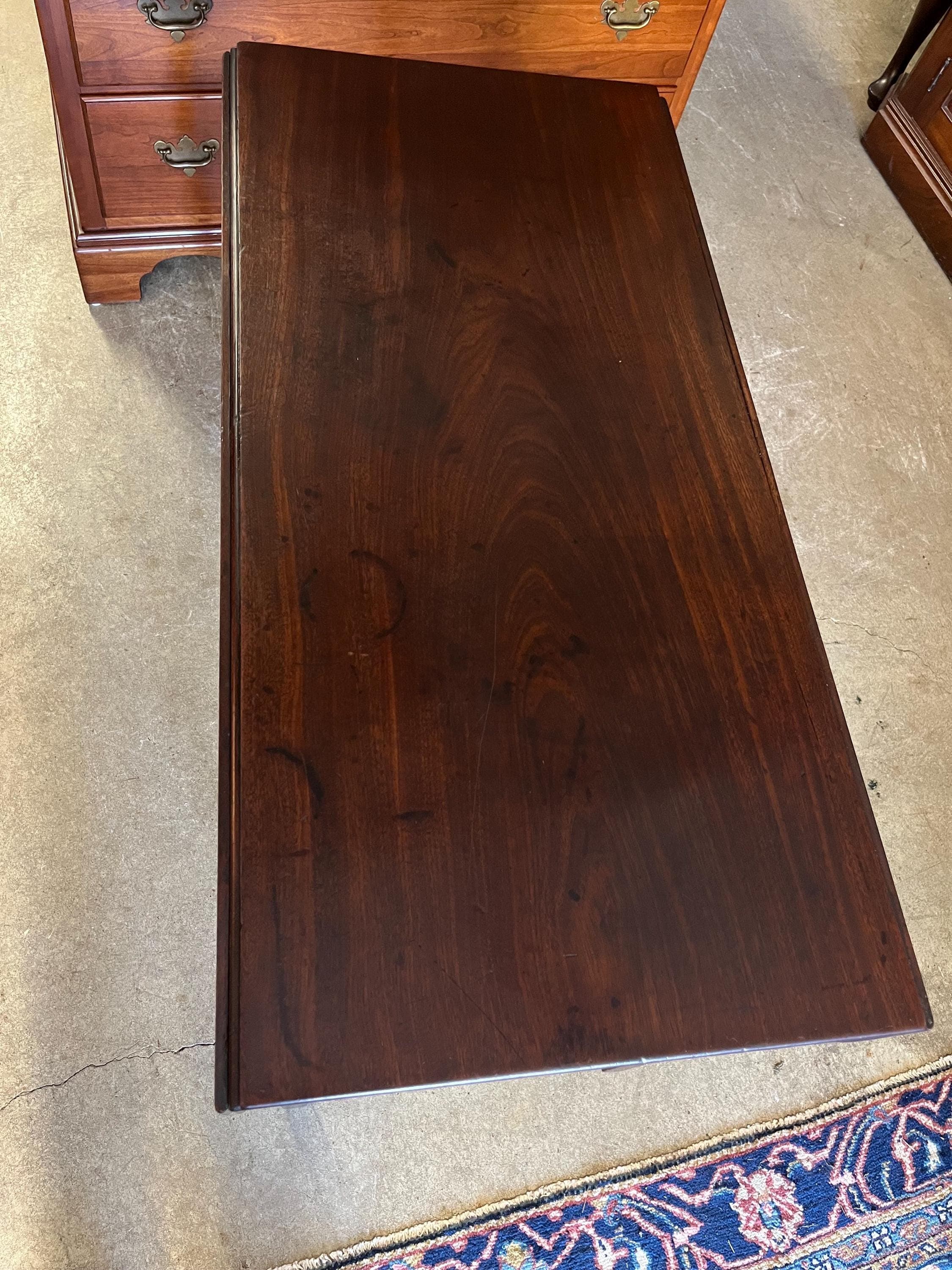 Antique English Mahogany Pembroke Table - Thumbnail 8