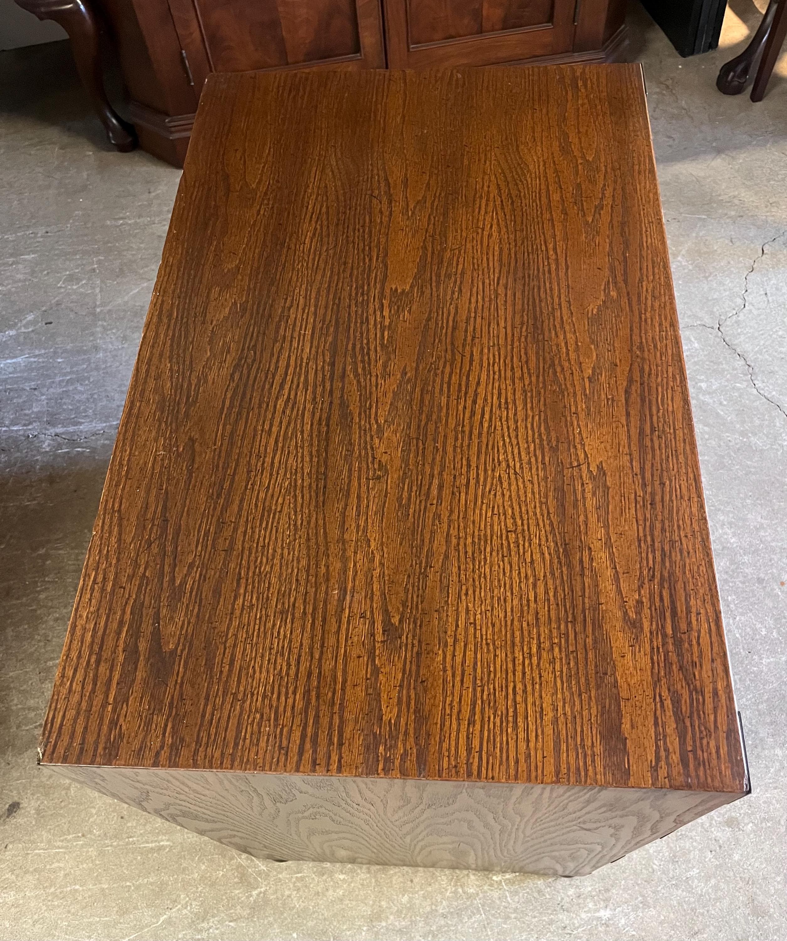 Campaign Style Hickory Manufacturing Three Drawer Chest - Thumbnail 11