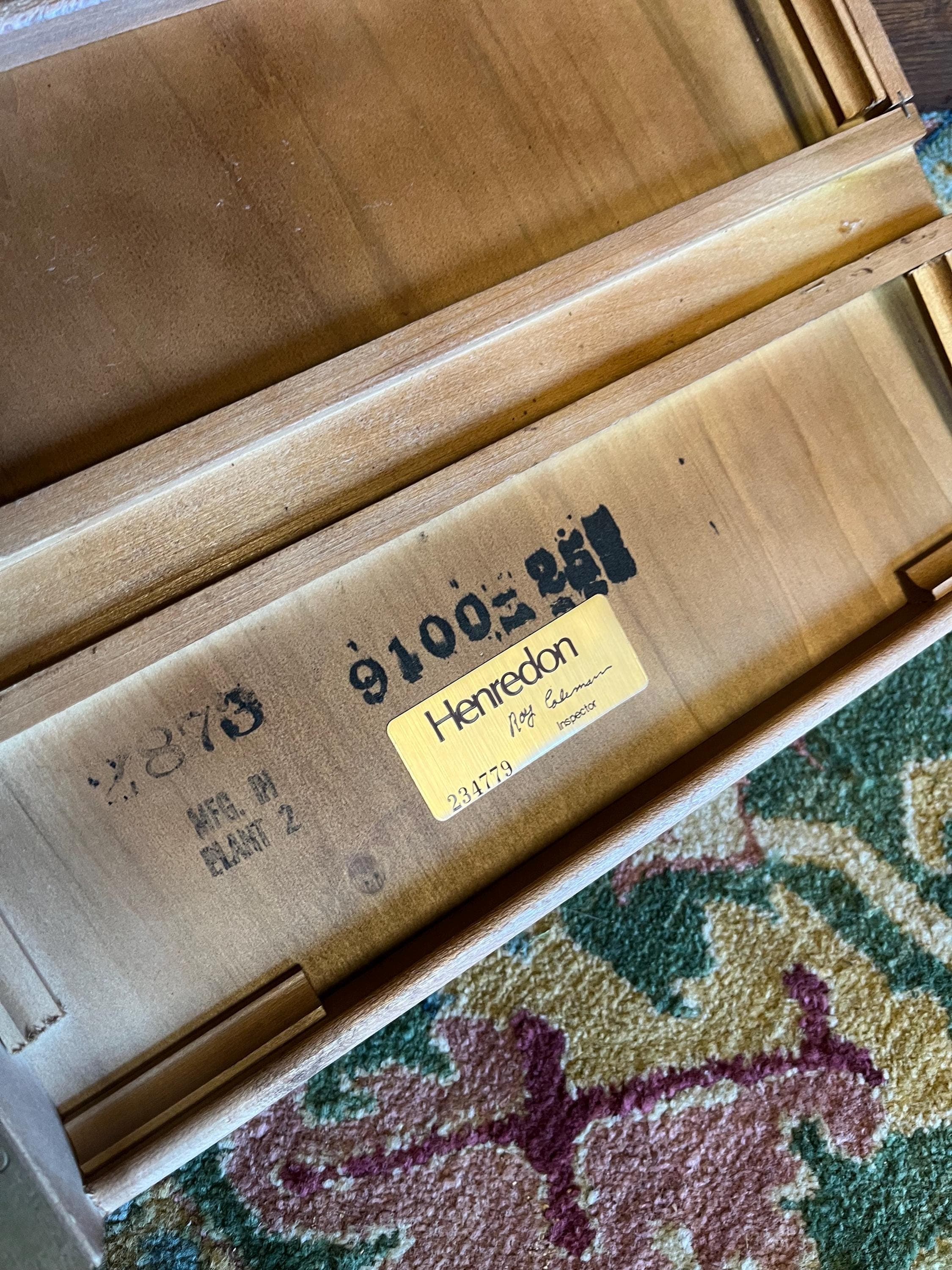 Henredon Campaign Style Bar Cart - Thumbnail 14