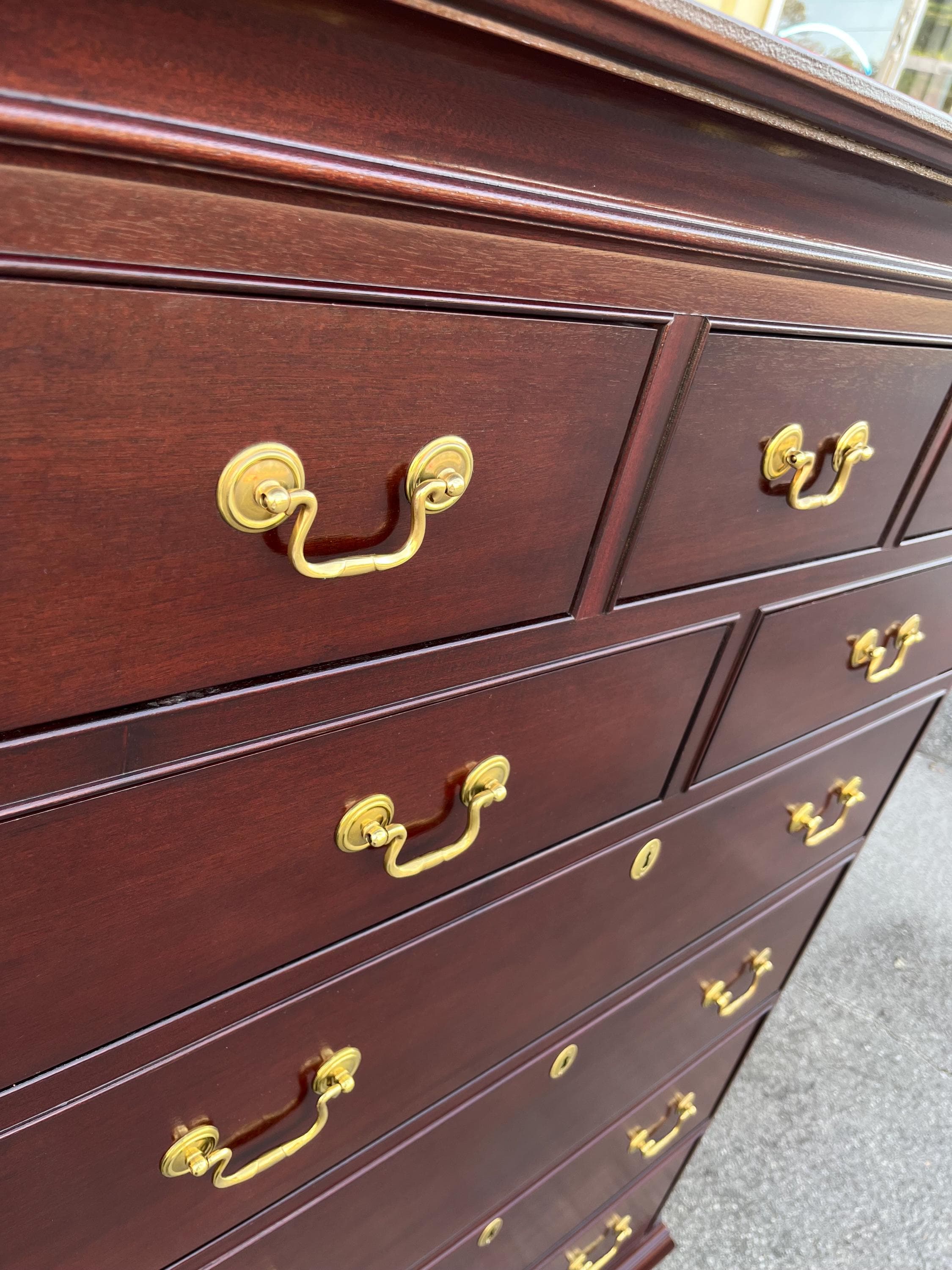 Hickory Chair Co Tall Chest - Thumbnail 10