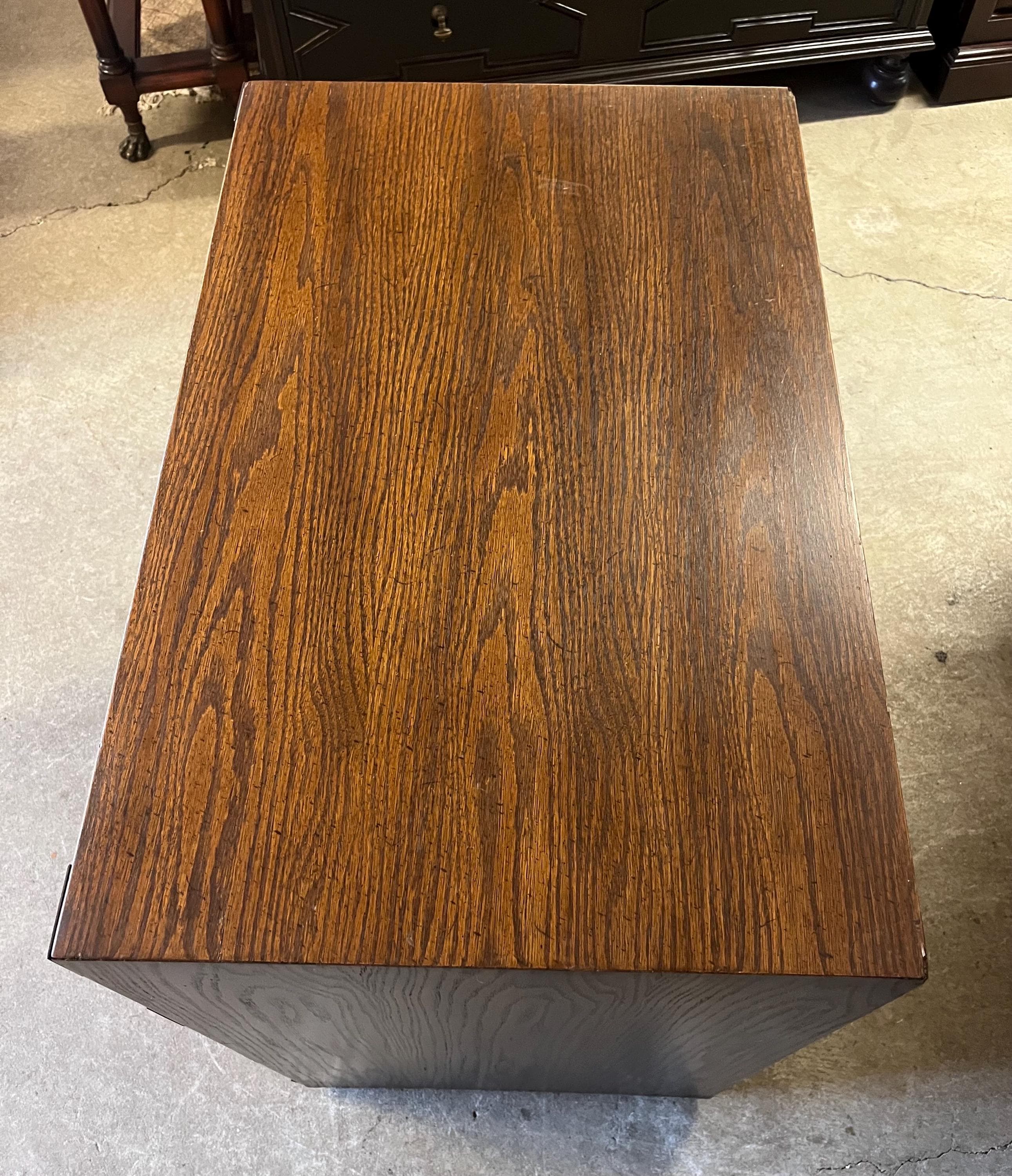 Campaign Style Hickory Manufacturing Three Drawer Chest - Thumbnail 13