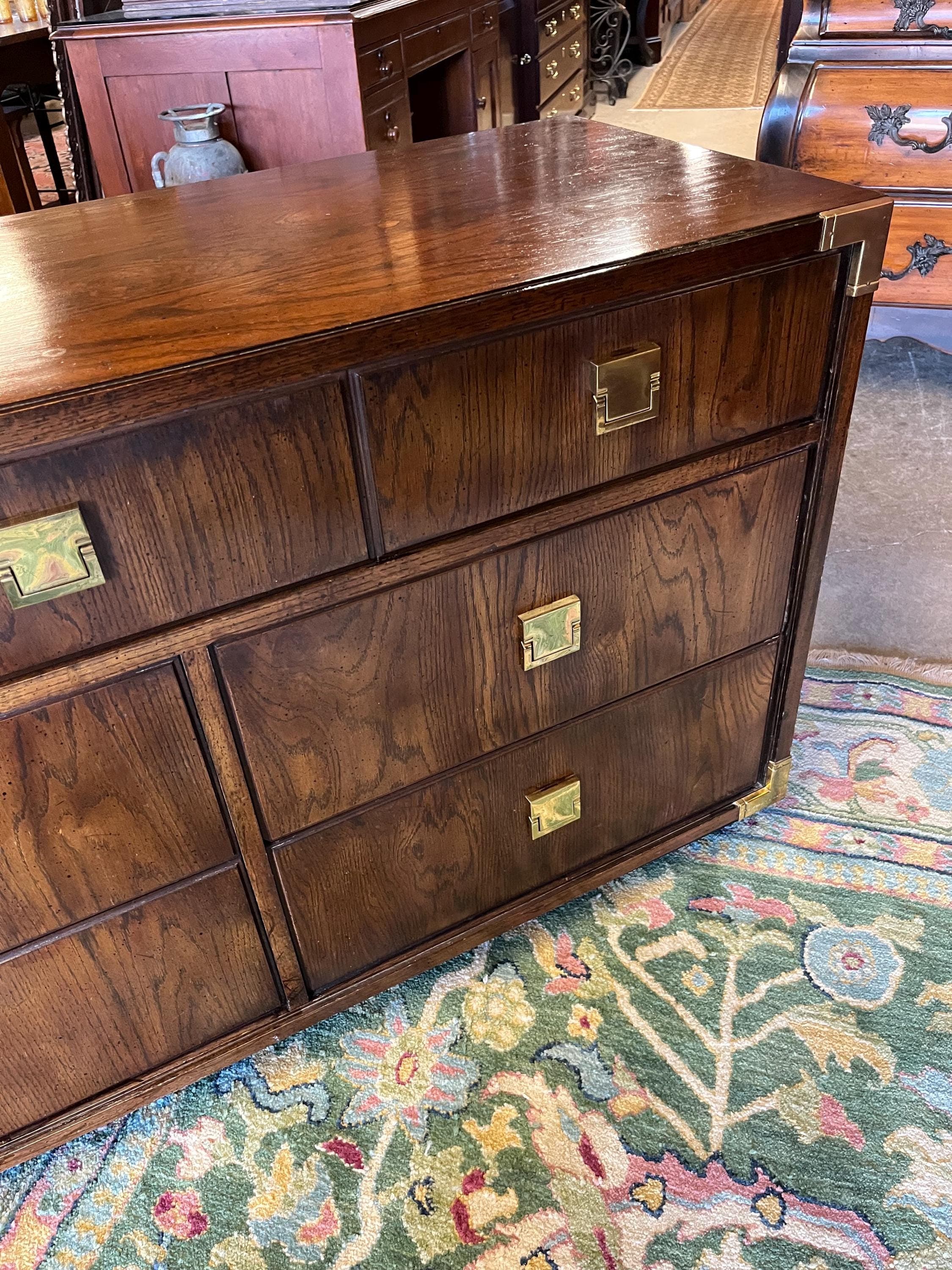 Thomasville Campaign Style Dresser - Thumbnail 11