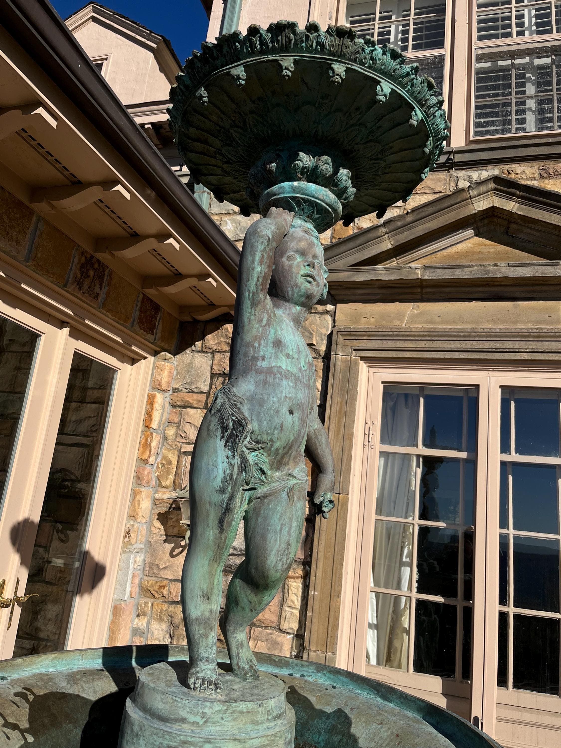 Monumental Bronze Garden Fountain - Thumbnail 9