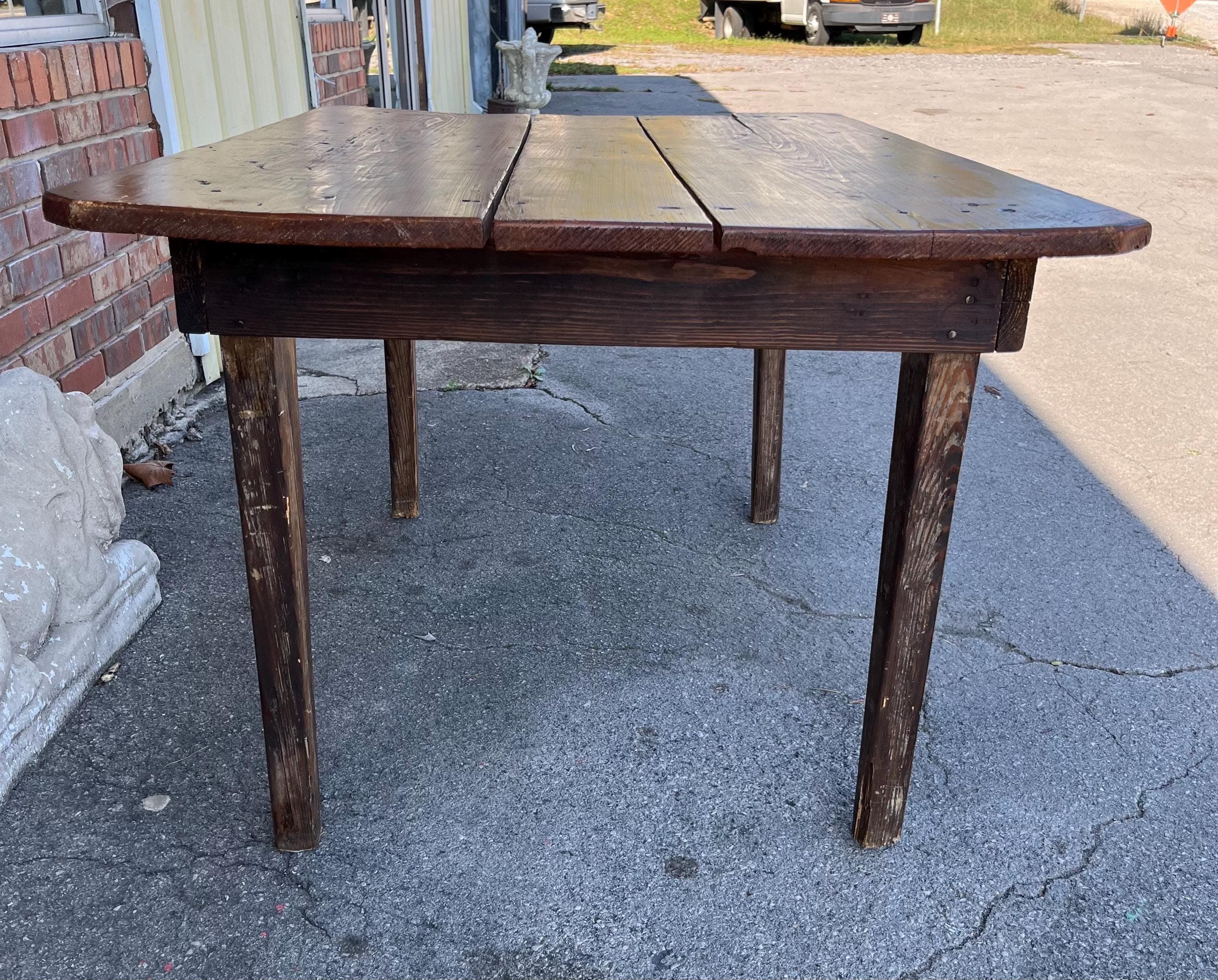 Primitive Farmhouse Table - Thumbnail 5