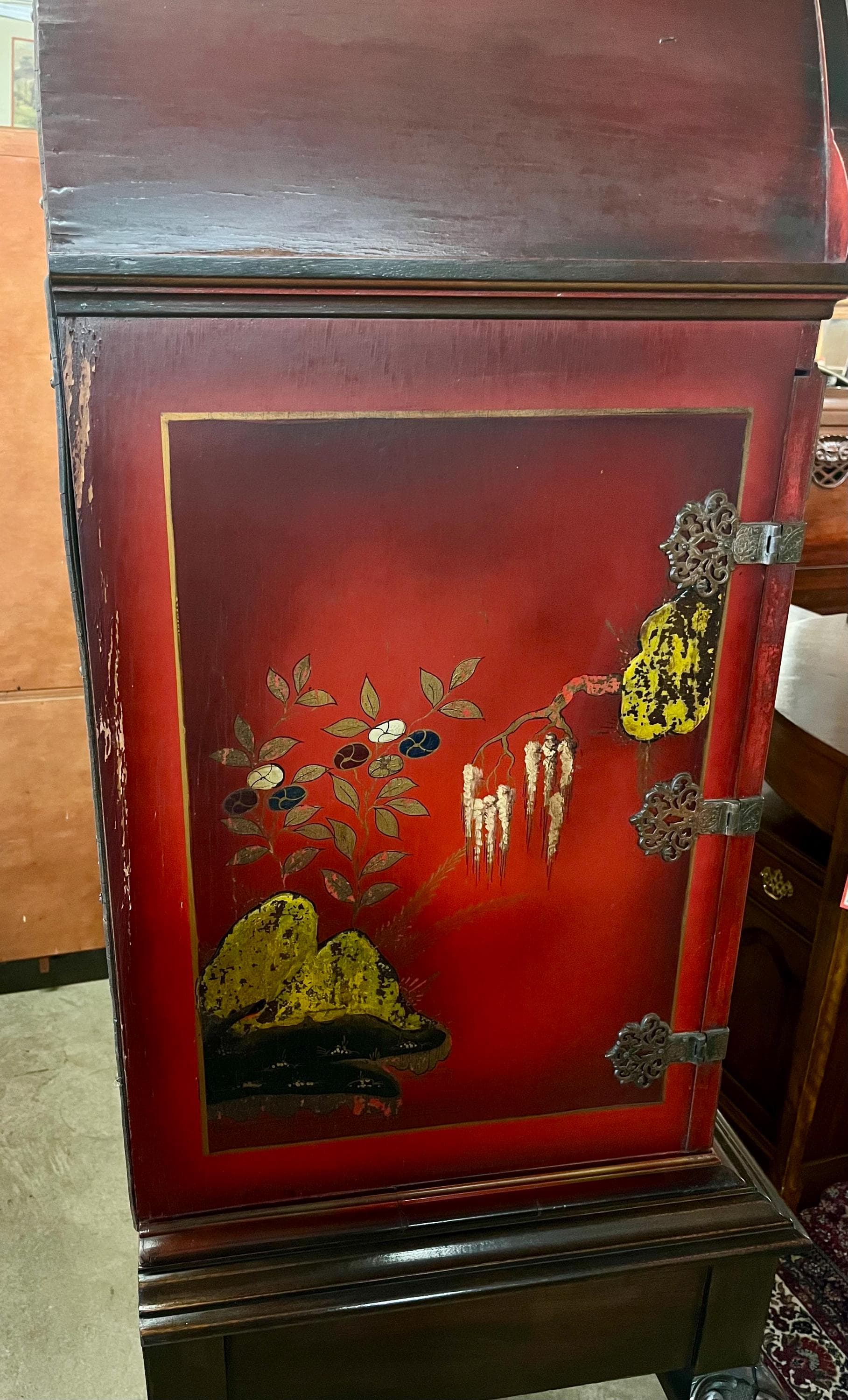 Jacobean Chinoiserie Style Cabinet - Thumbnail 9