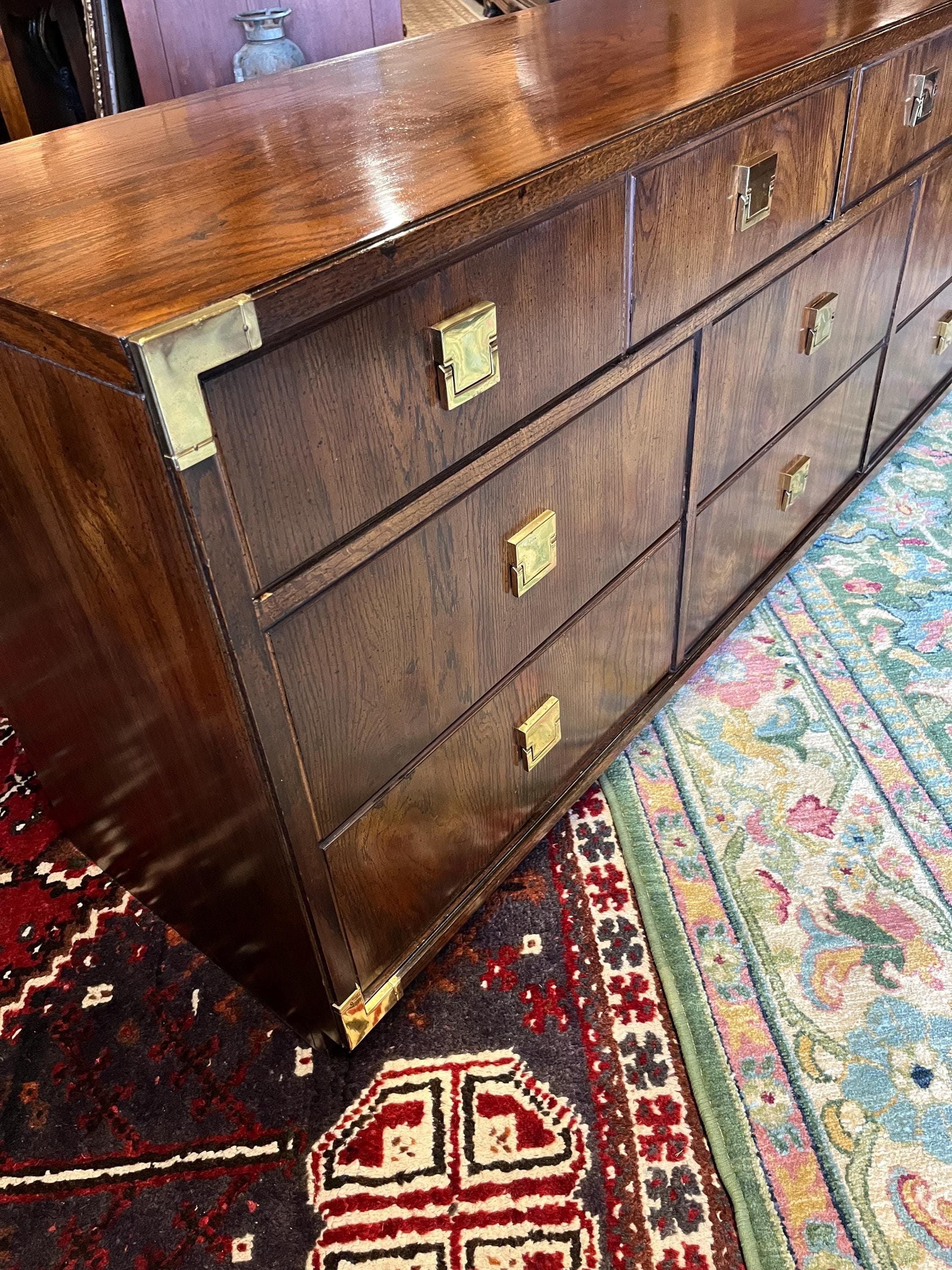 Thomasville Campaign Style Dresser - Thumbnail 12