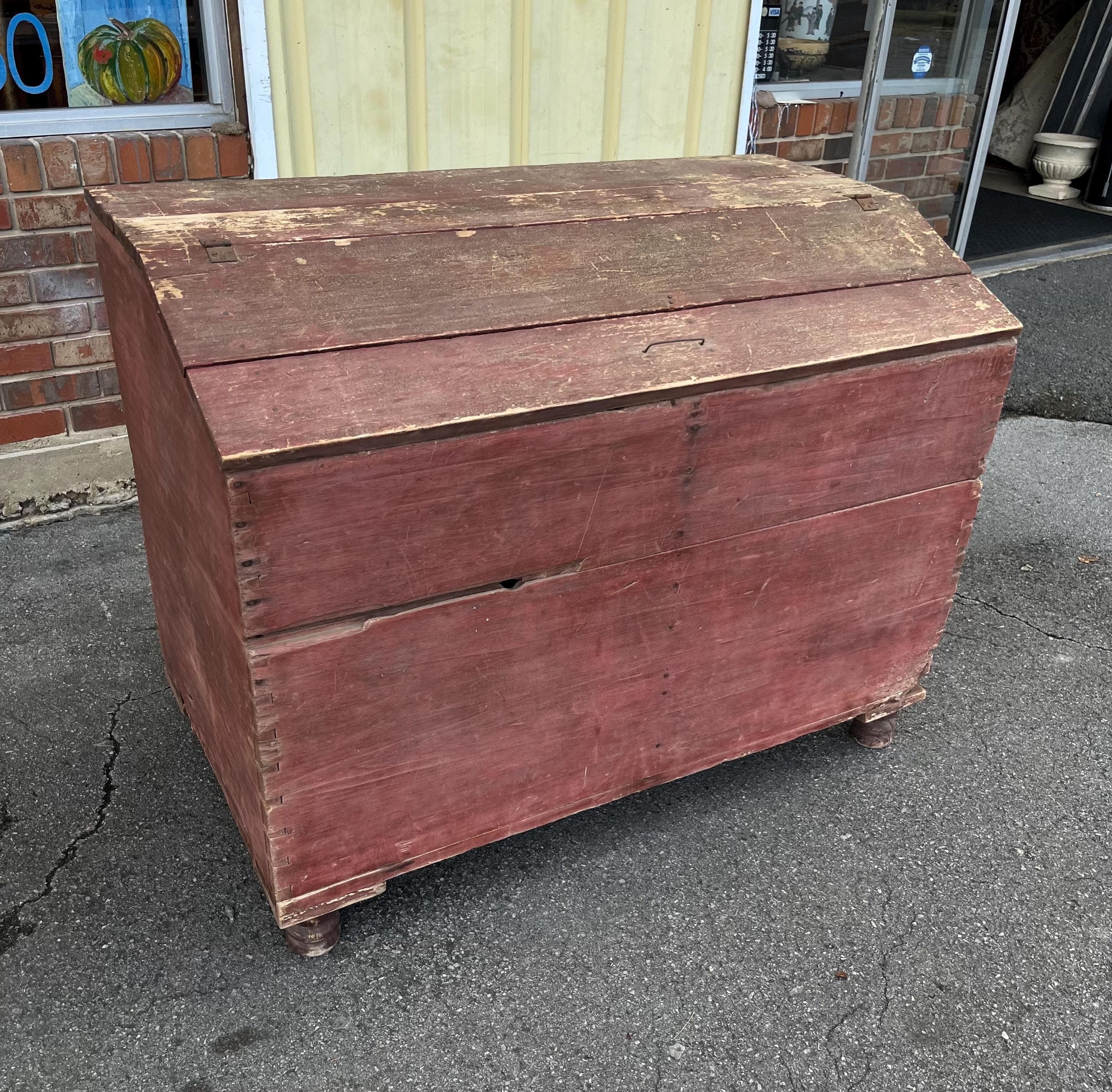 Primitive Antique Meal Bin - Thumbnail 8