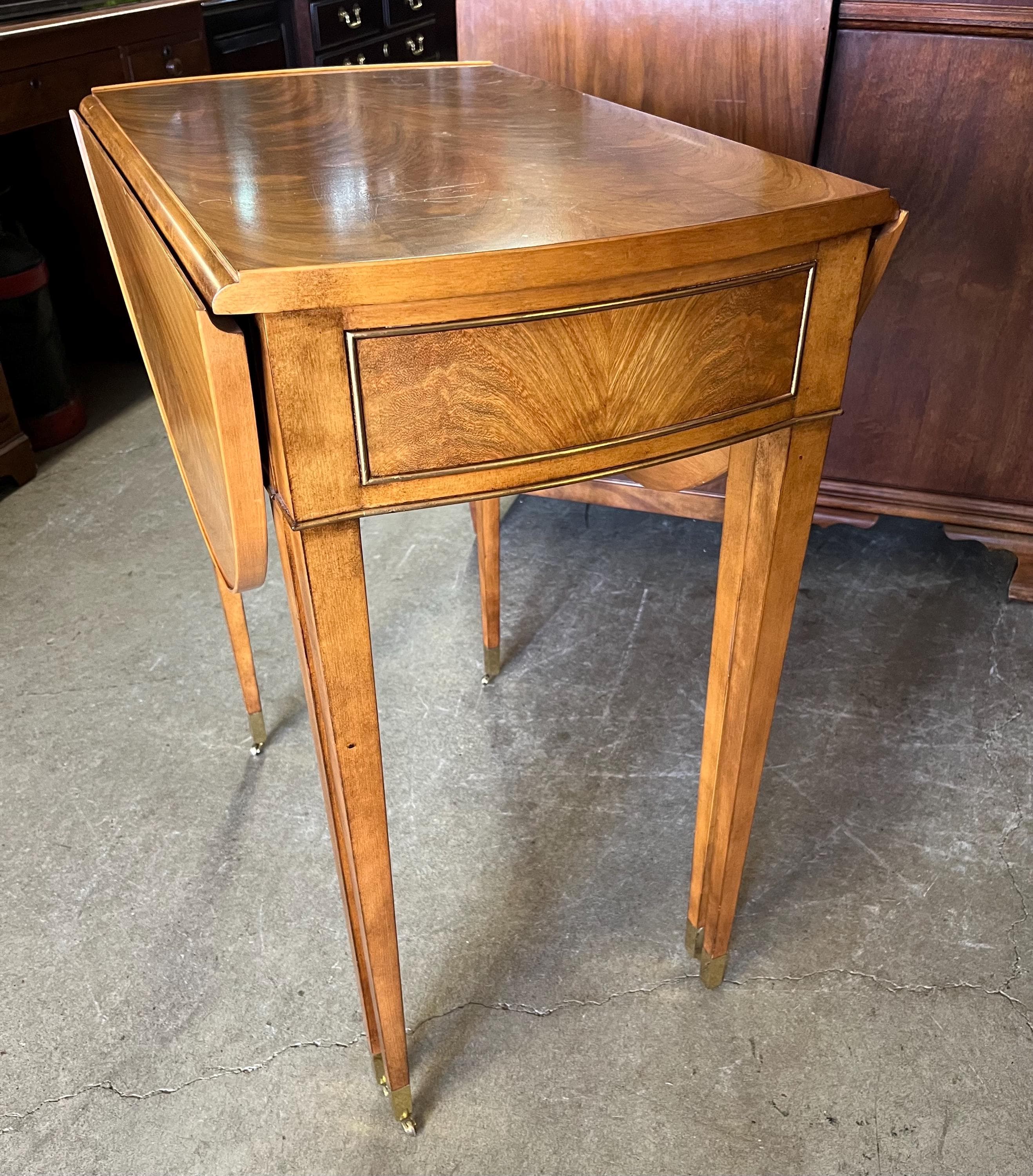 Drop Leaf Side Table by Bollier & Company by Decca - Thumbnail 8