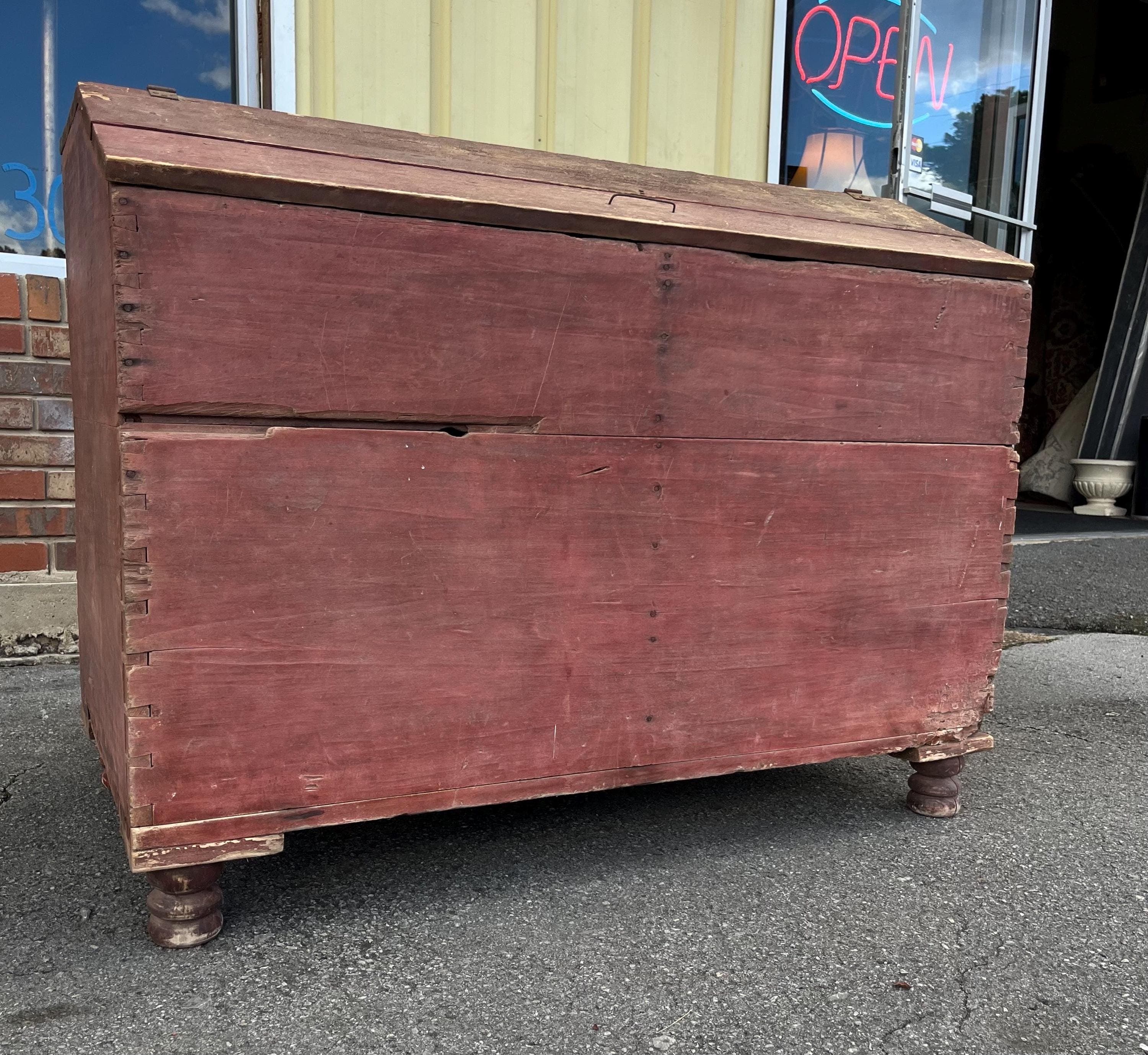 Primitive Antique Meal Bin - Thumbnail 3