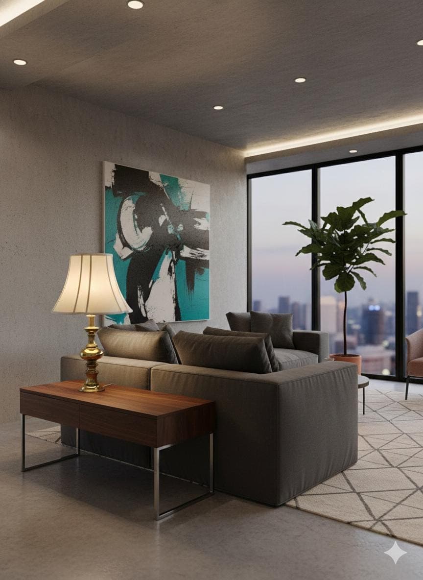 Vintage Brass Urn Table Lamp – Hollywood Regency Stiffel Style, 33" - Thumbnail 11