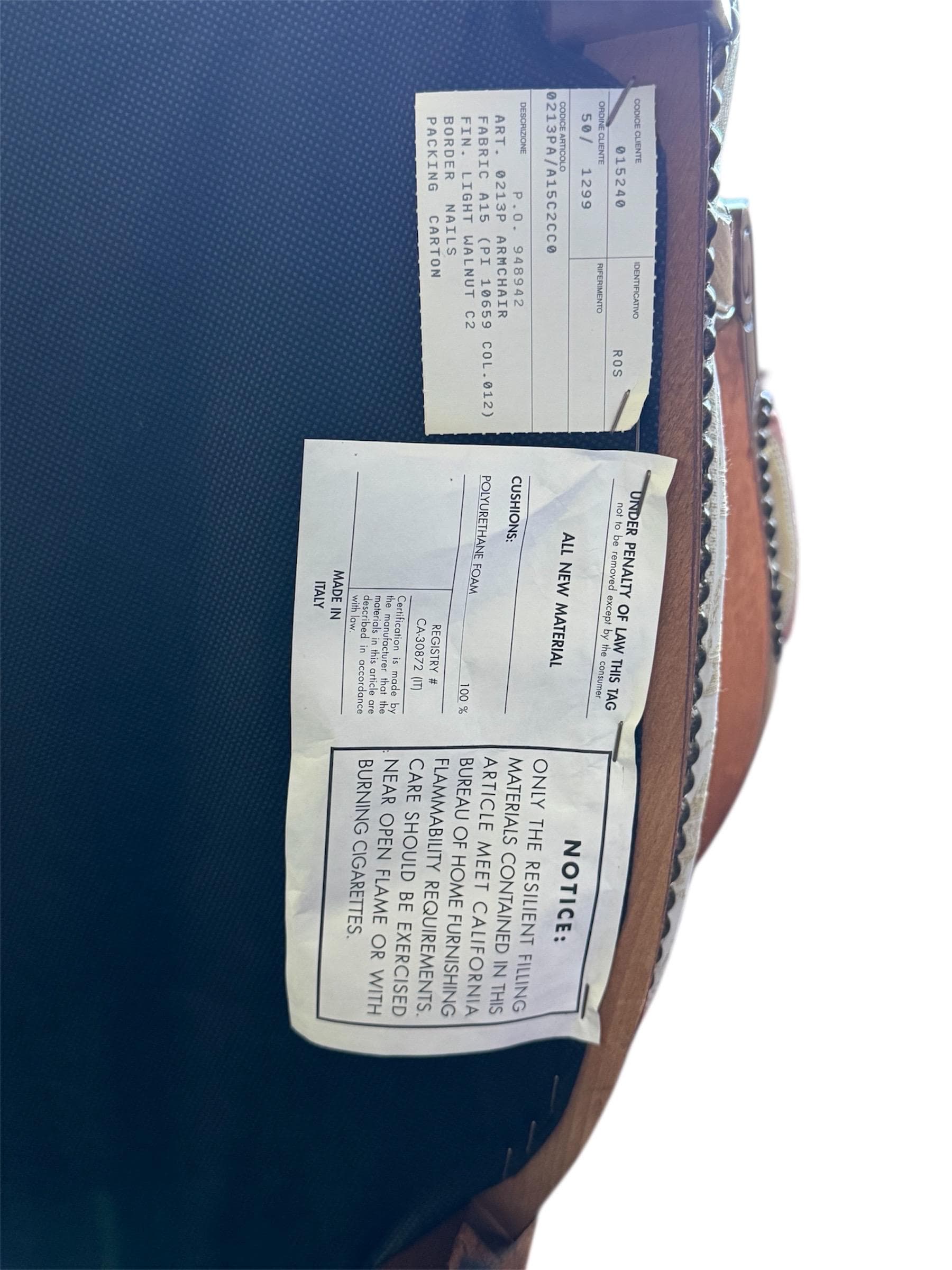 Vintage Italian Louis XV Style Armchairs – Floral Damask Fauteuils, Pair - Thumbnail 12