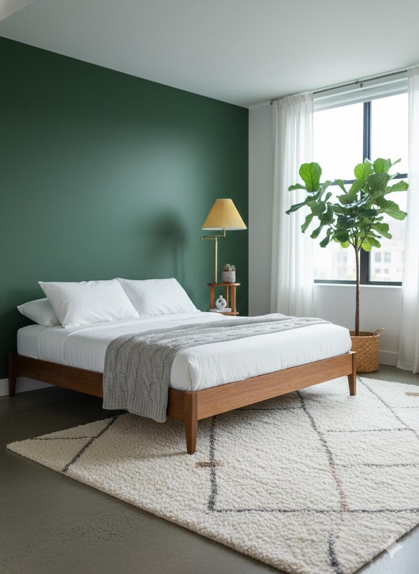 Vintage Anthony California Floor Lamp – Mid Century Oak Plant Stand, Swing Arm Lighting - Thumbnail 14