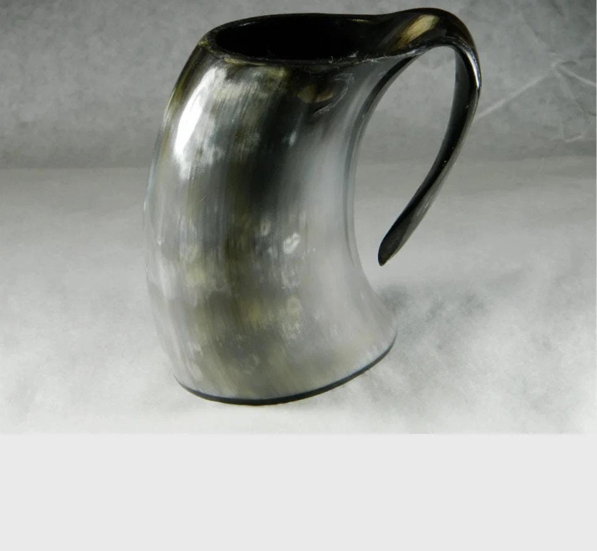 Handcrafted Viking Drinking Horn Mug | Norse Beer Stein. 5 different cups - Thumbnail 15
