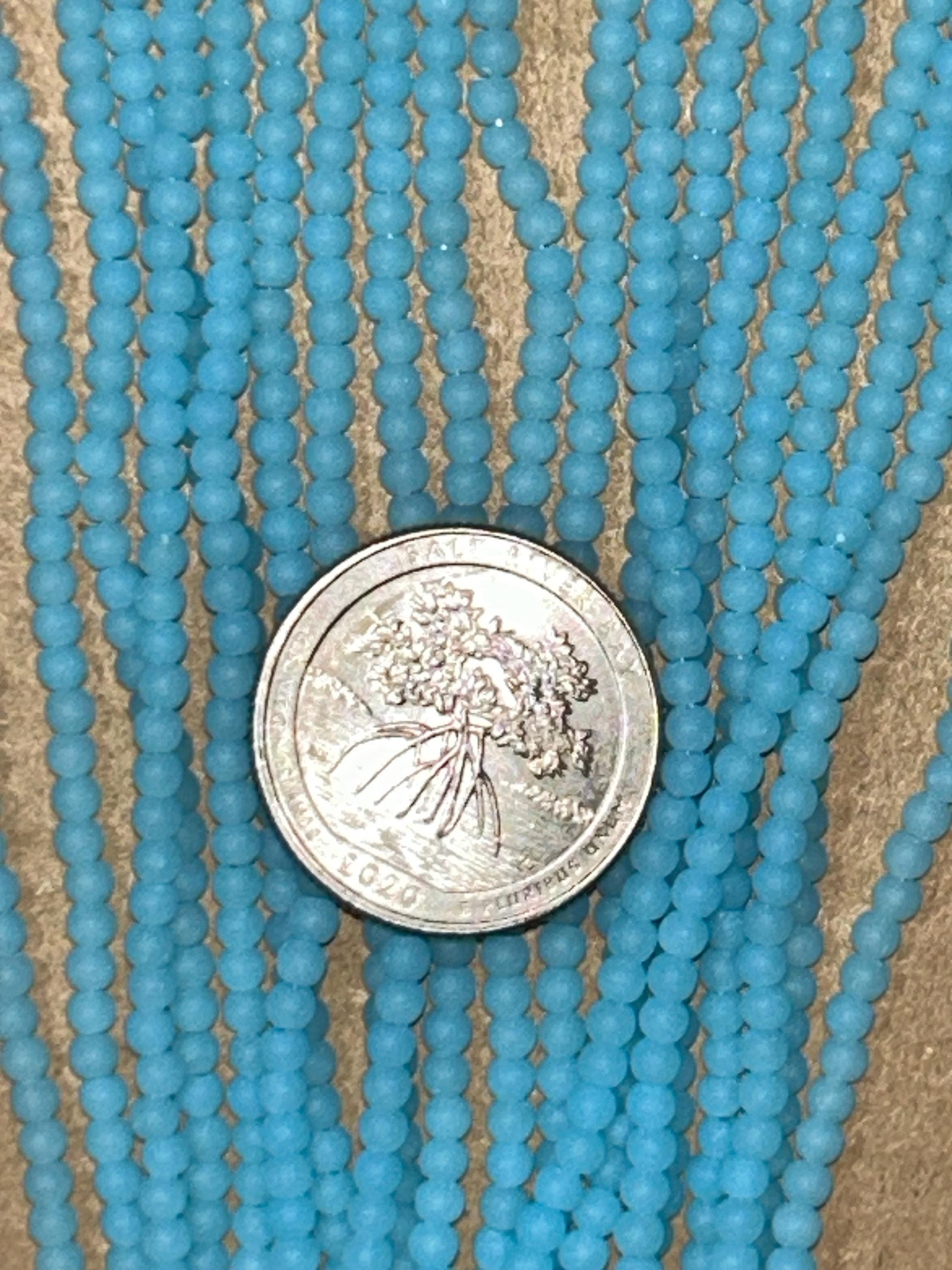 Matte Opaque Czech Glass Beads | Size 3mm Assorted Color Options | Jewelry Making Supplies - Thumbnail 10