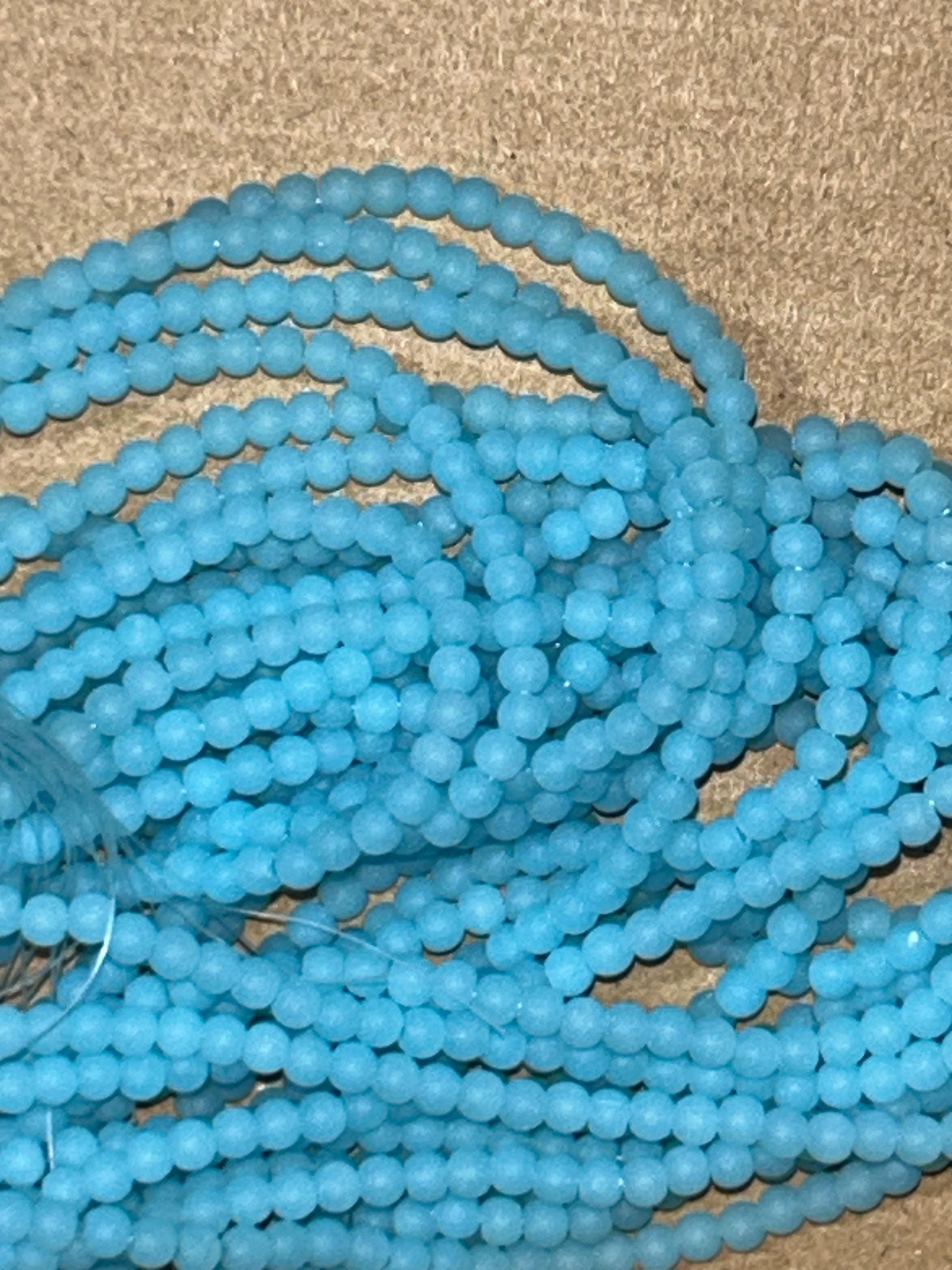 Matte Opaque Czech Glass Beads | Size 3mm Assorted Color Options | Jewelry Making Supplies - Thumbnail 2