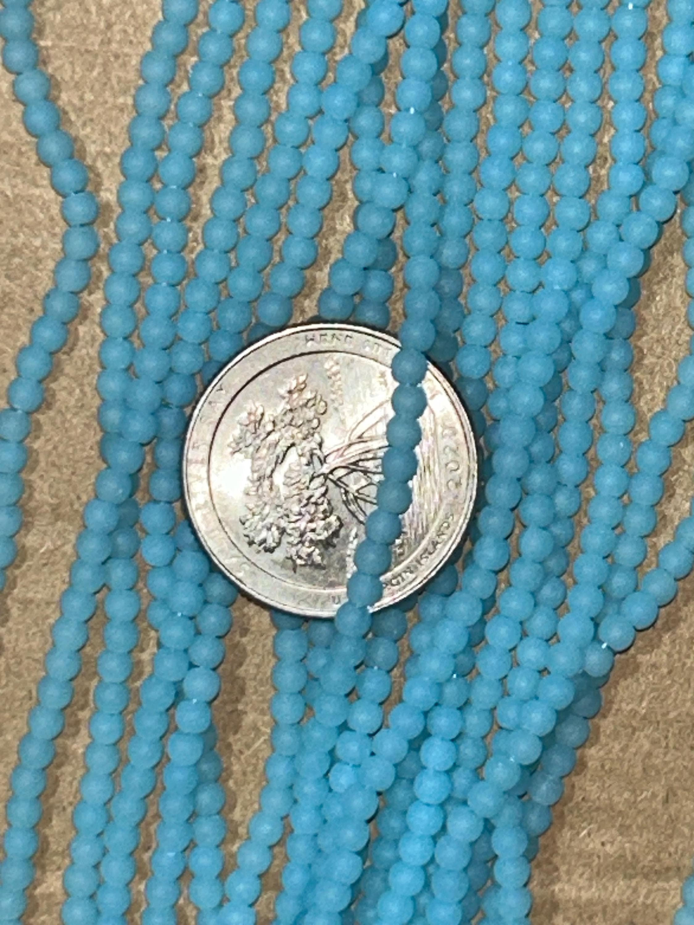 Matte Opaque Czech Glass Beads | Size 3mm Assorted Color Options | Jewelry Making Supplies - Thumbnail 18