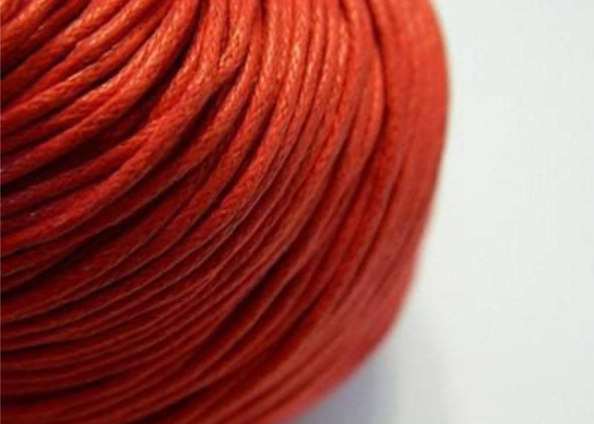 Waxed Cotton Cord: 1mm Thick Jewelry Thread - Thumbnail 8