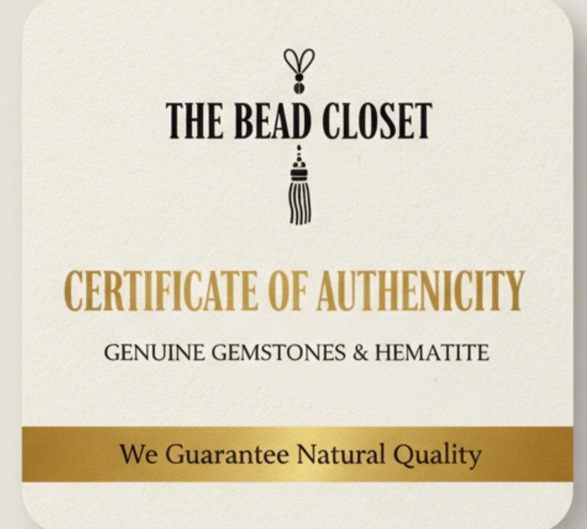 Hematite and Howlite Cross stretch Bracelet Set - Natural Stone-Custom Size - Thumbnail 5