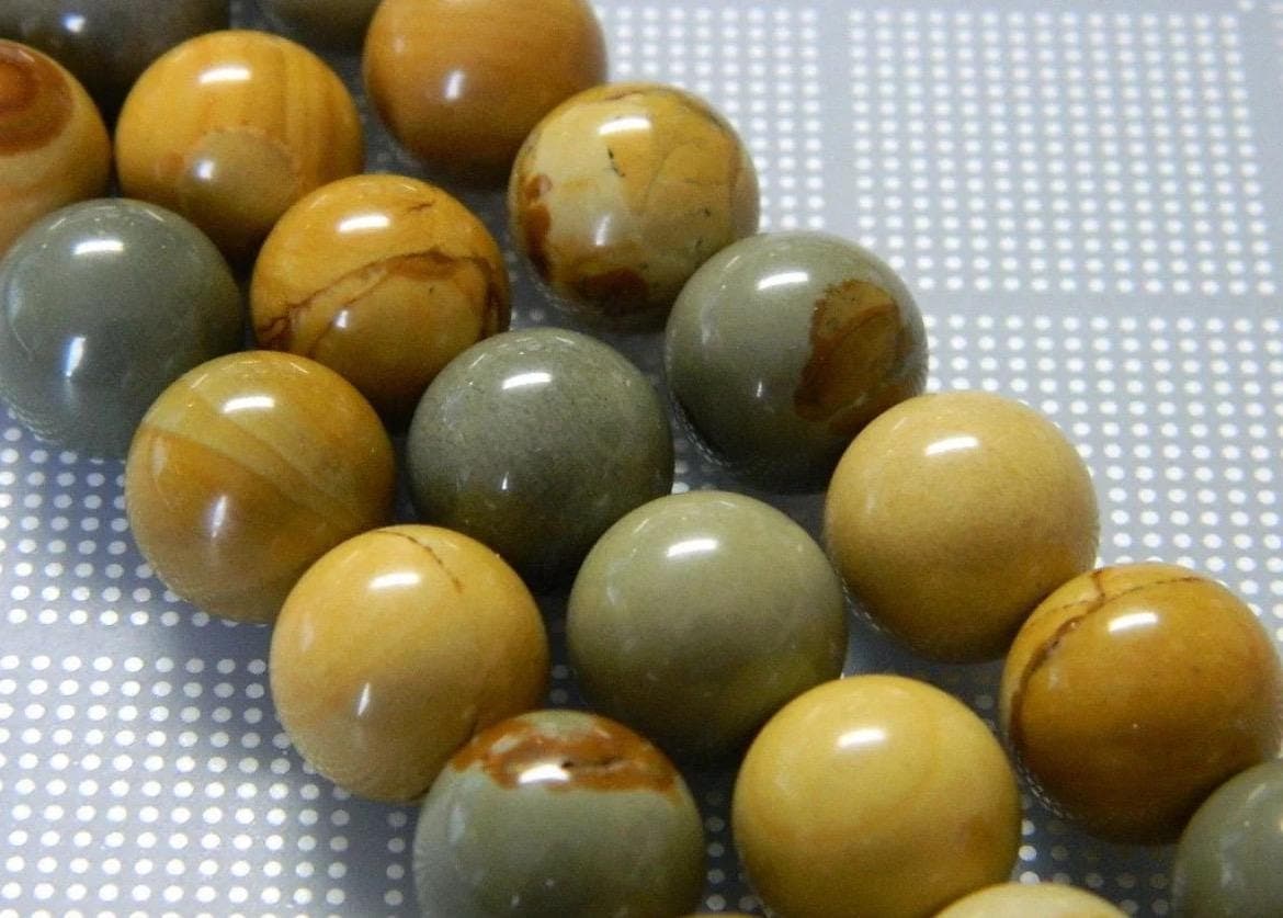 Wild Horse Jasper Beads 14MM Round Gemstone Beads - Thumbnail 4
