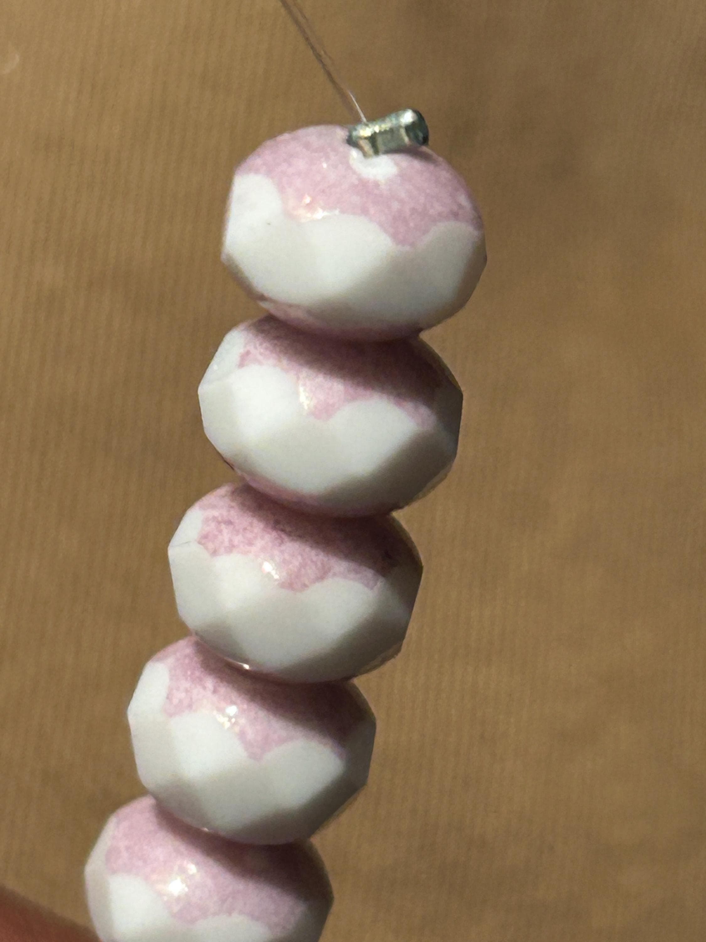 Fauceted Rhondella Beads 19 different Colors -Czech Glass 9mmx6mm - Thumbnail 9