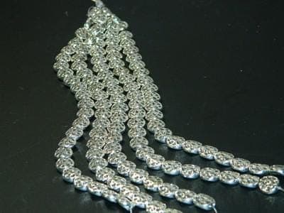 Antiqued Silver Pewter Coin Beads: 10mm Vintage Style, 25 Pcs - Thumbnail 5