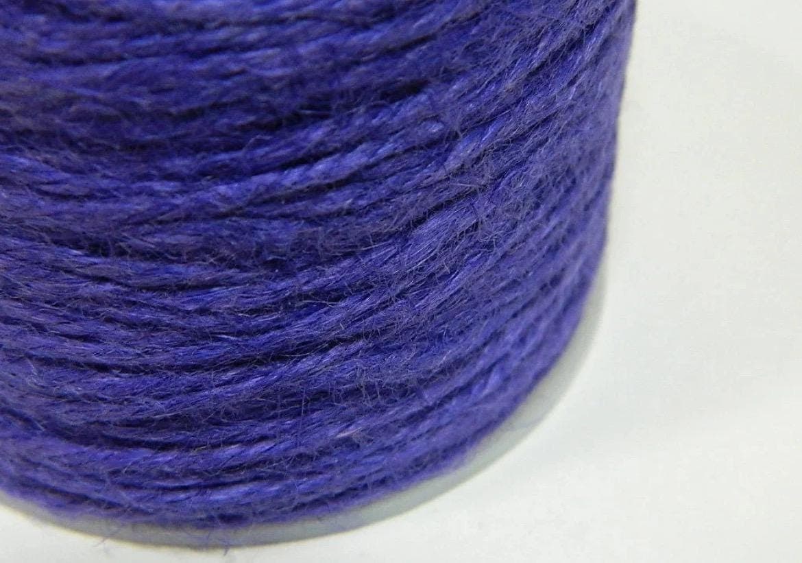 Hemp Twine Cord: 2mm Thick - Natural Fiber String select color in various - Thumbnail 10