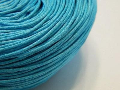 Waxed Cotton Cord: 1mm Thick Jewelry Thread - Thumbnail 2